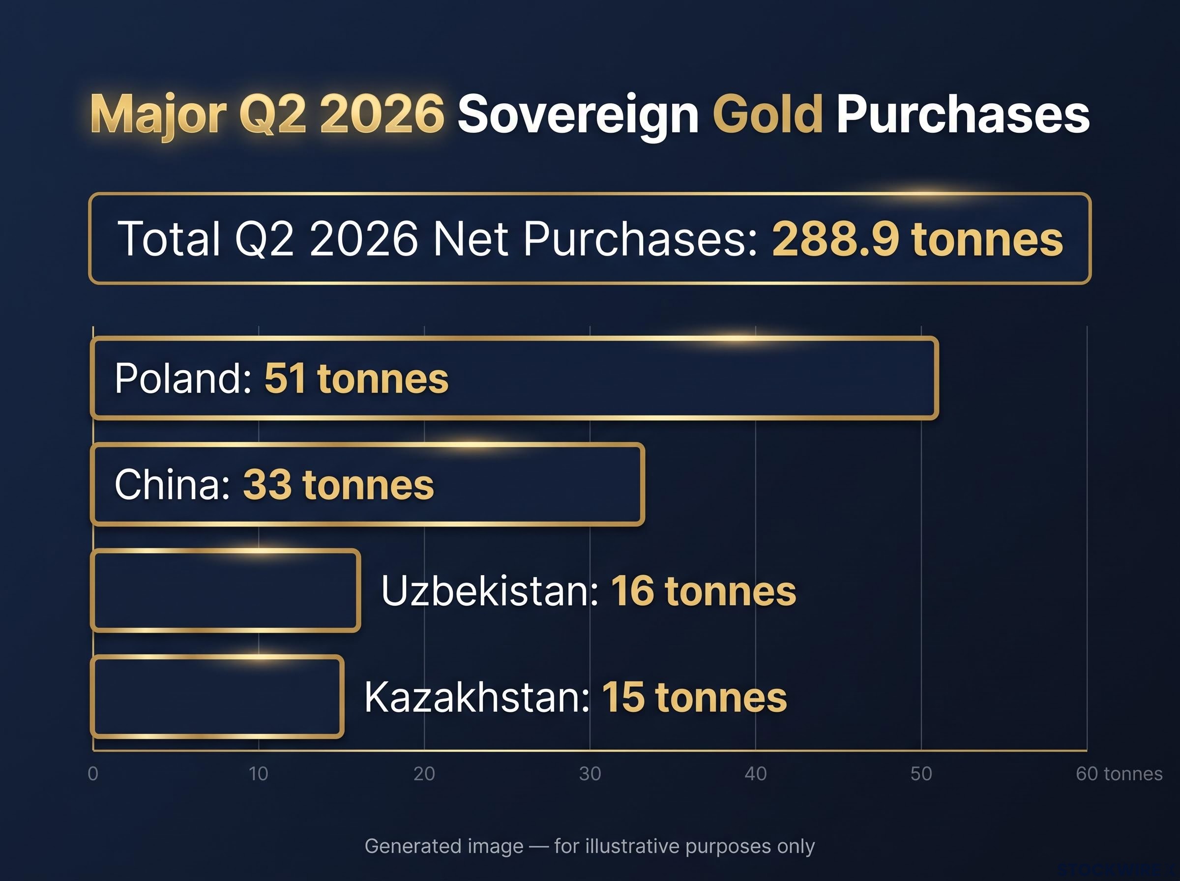 Top Q2 2026 Central Bank Gold Purchasers
