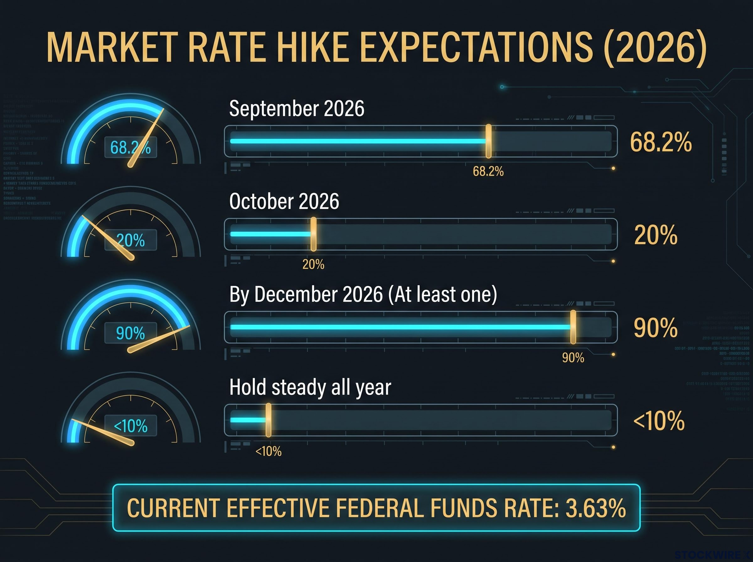 CME FedWatch: 2026 Rate Hike Probabilities
