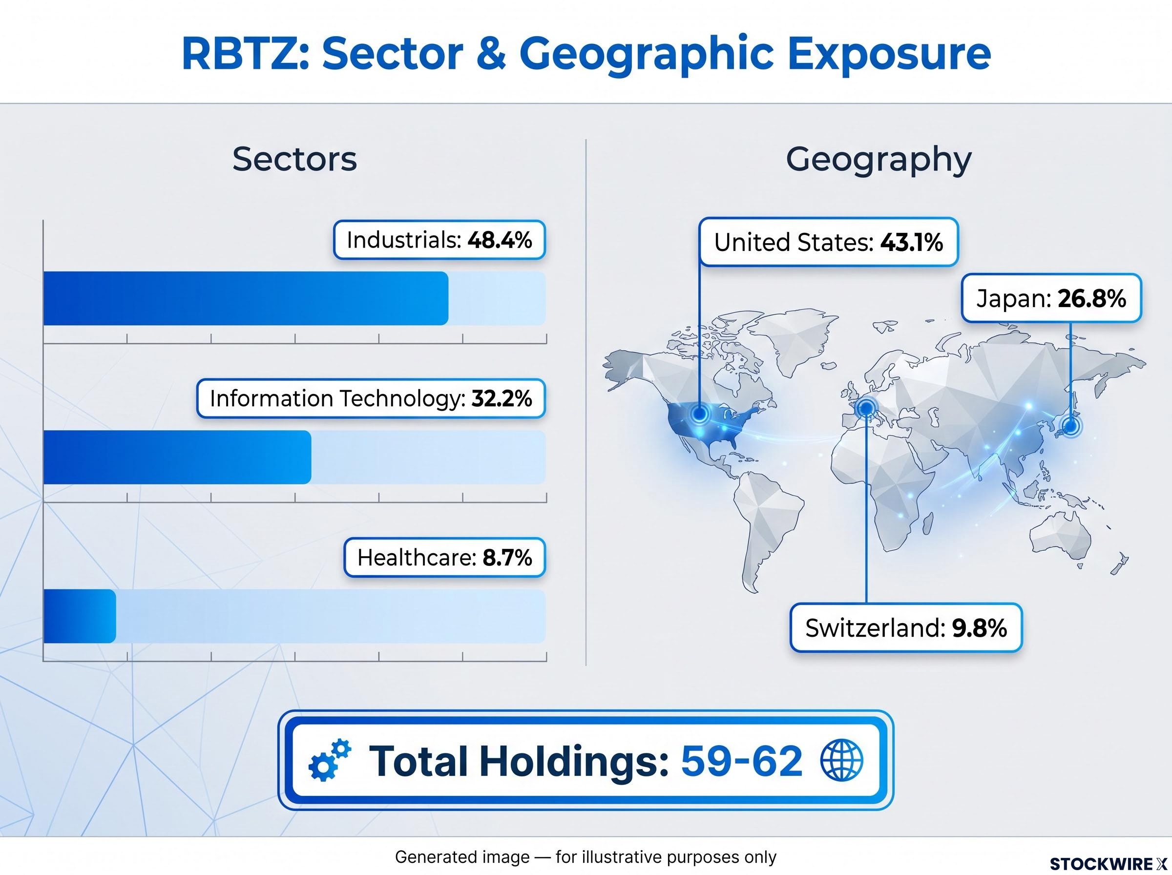 RBTZ: Sector & Geographic Exposure Breakdown