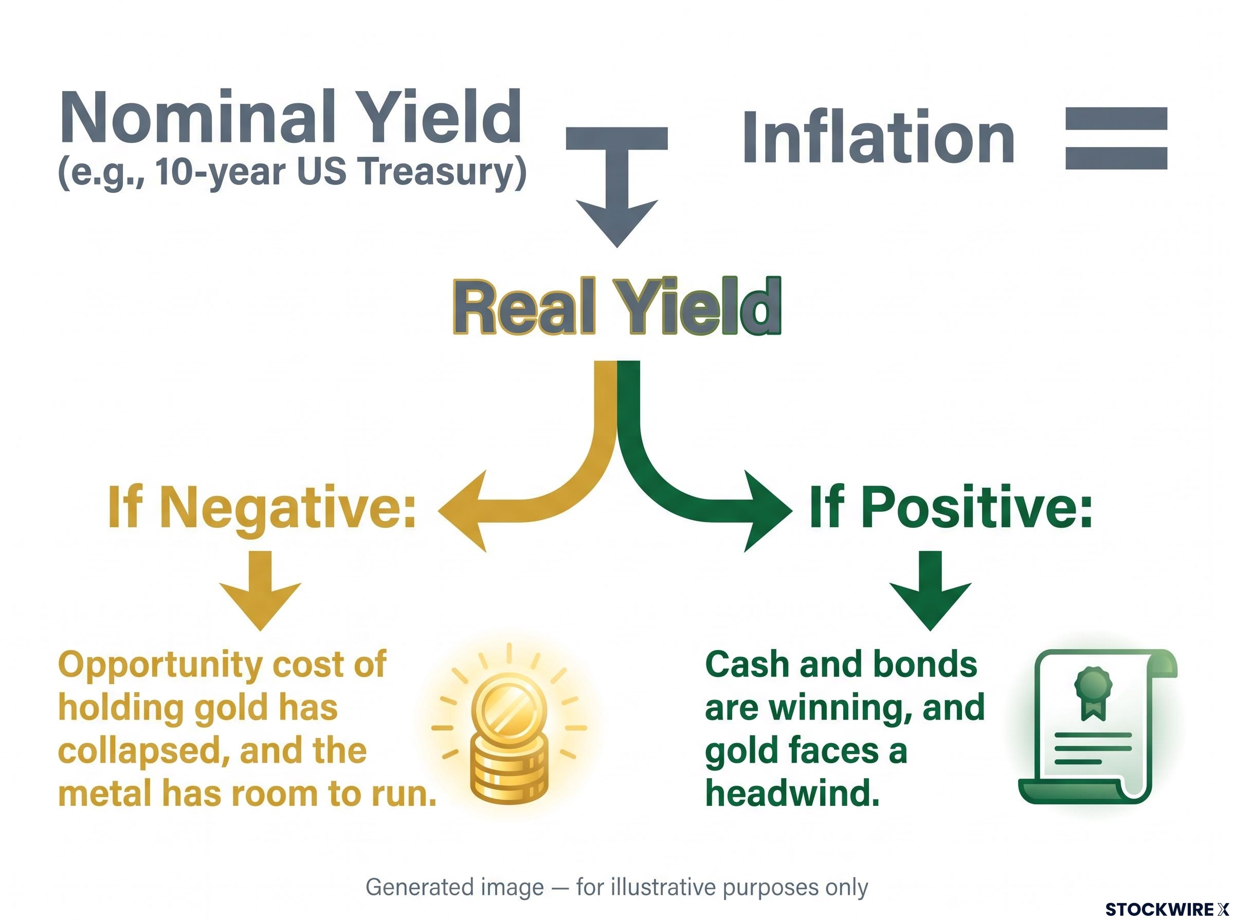 The Real Yield Formula & Gold's Opportunity Cost