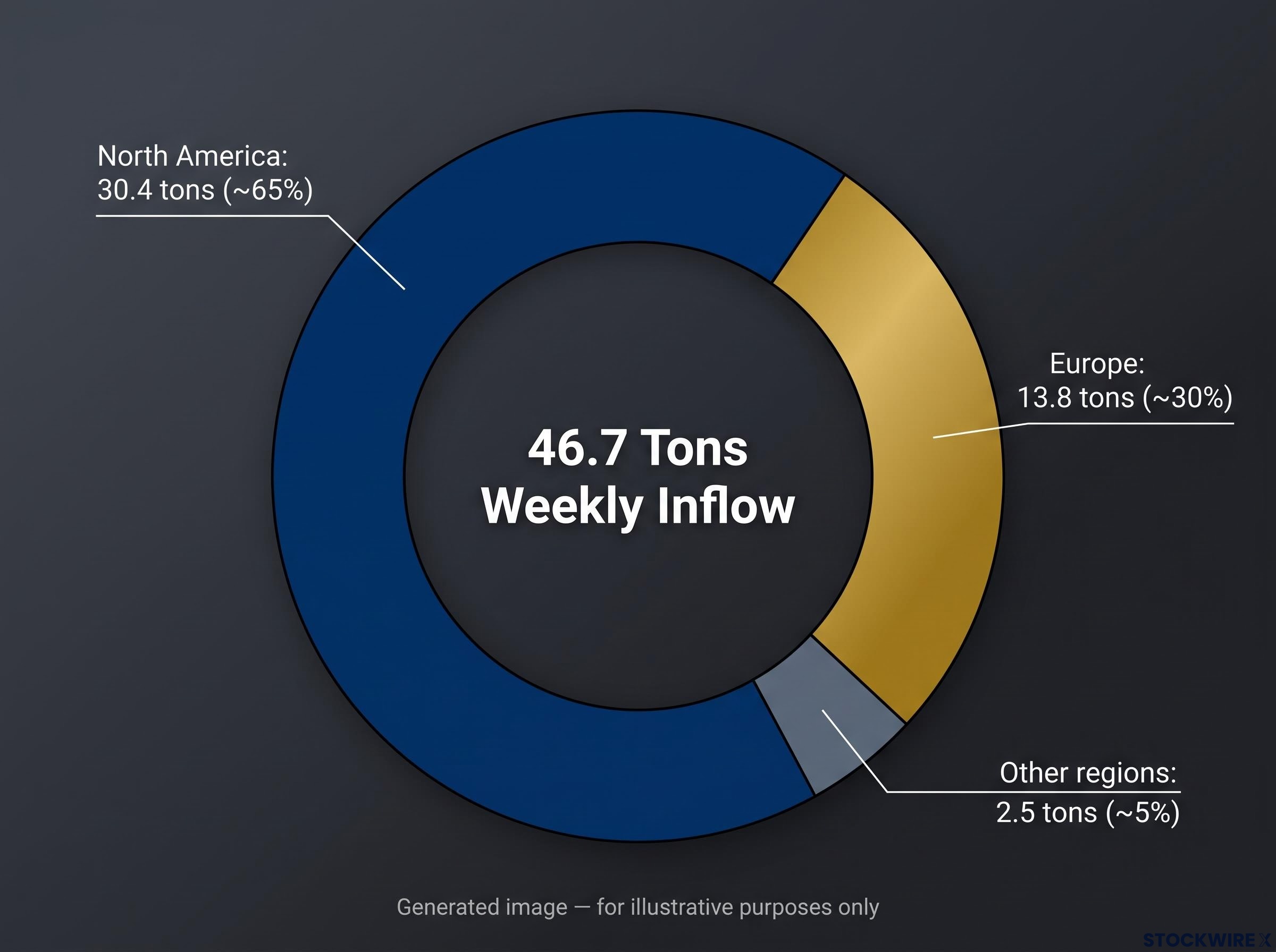 Gold ETF Inflows: North America's Dominance