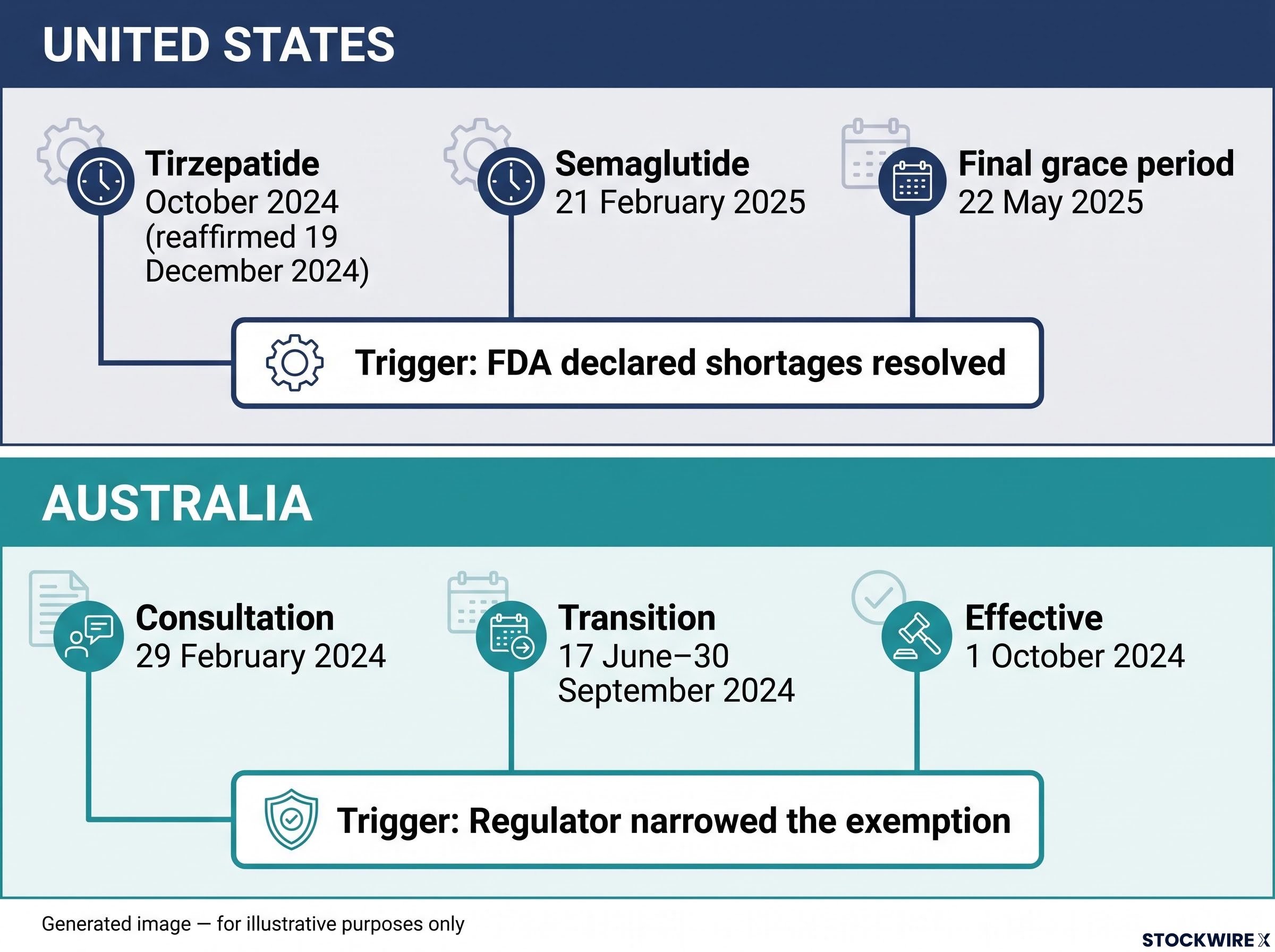 Parallel Paths to Regulatory Closure
