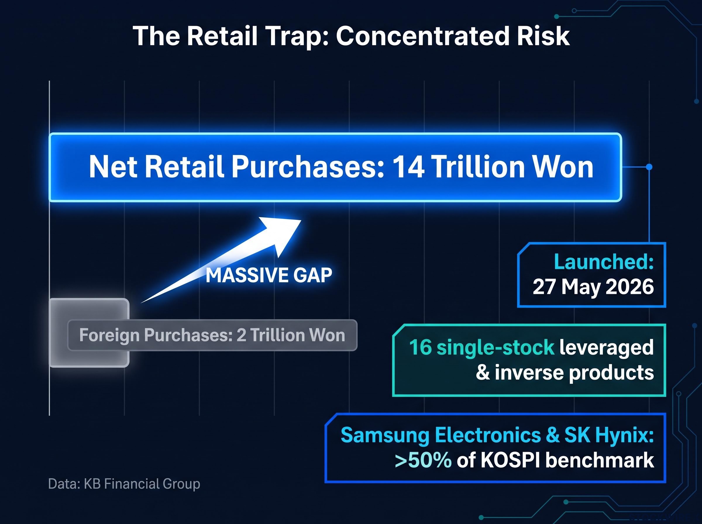Retail vs. Foreign Capital Inflows in Leveraged ETFs