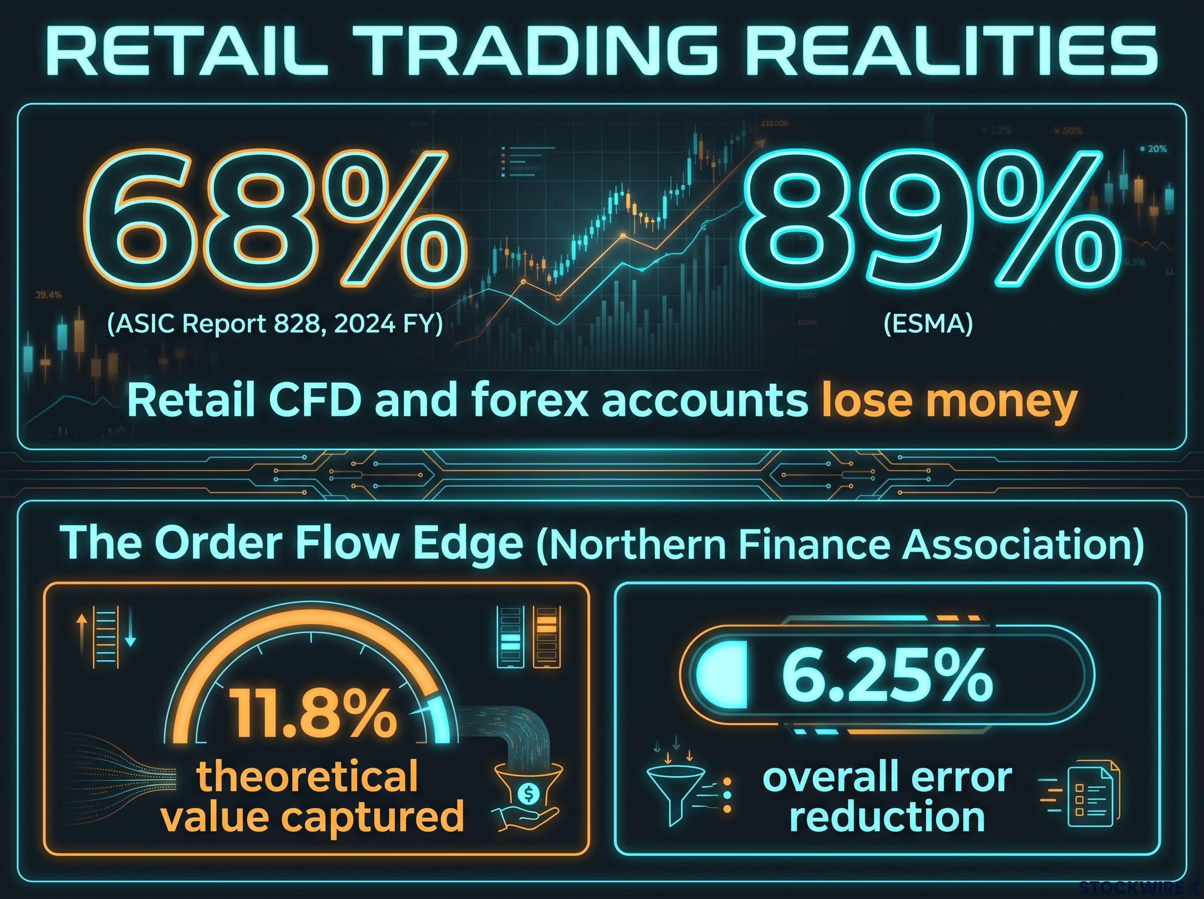 Retail Trading Loss Rates vs Order Flow Edge
