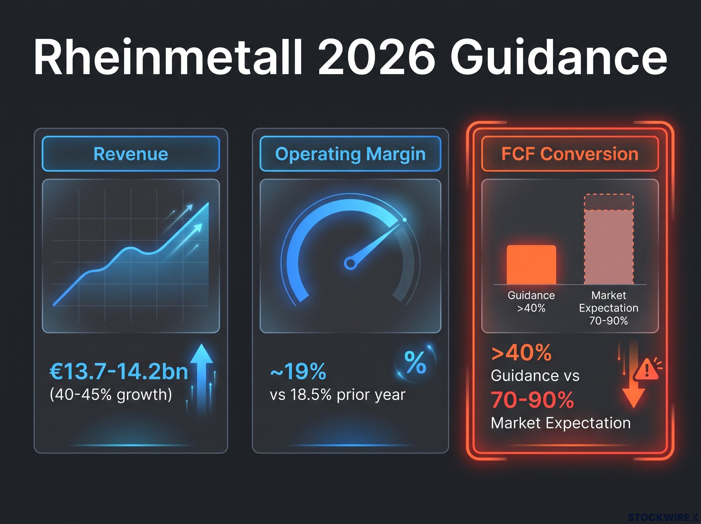 Rheinmetall 2026 Guidance vs. Market Expectations
