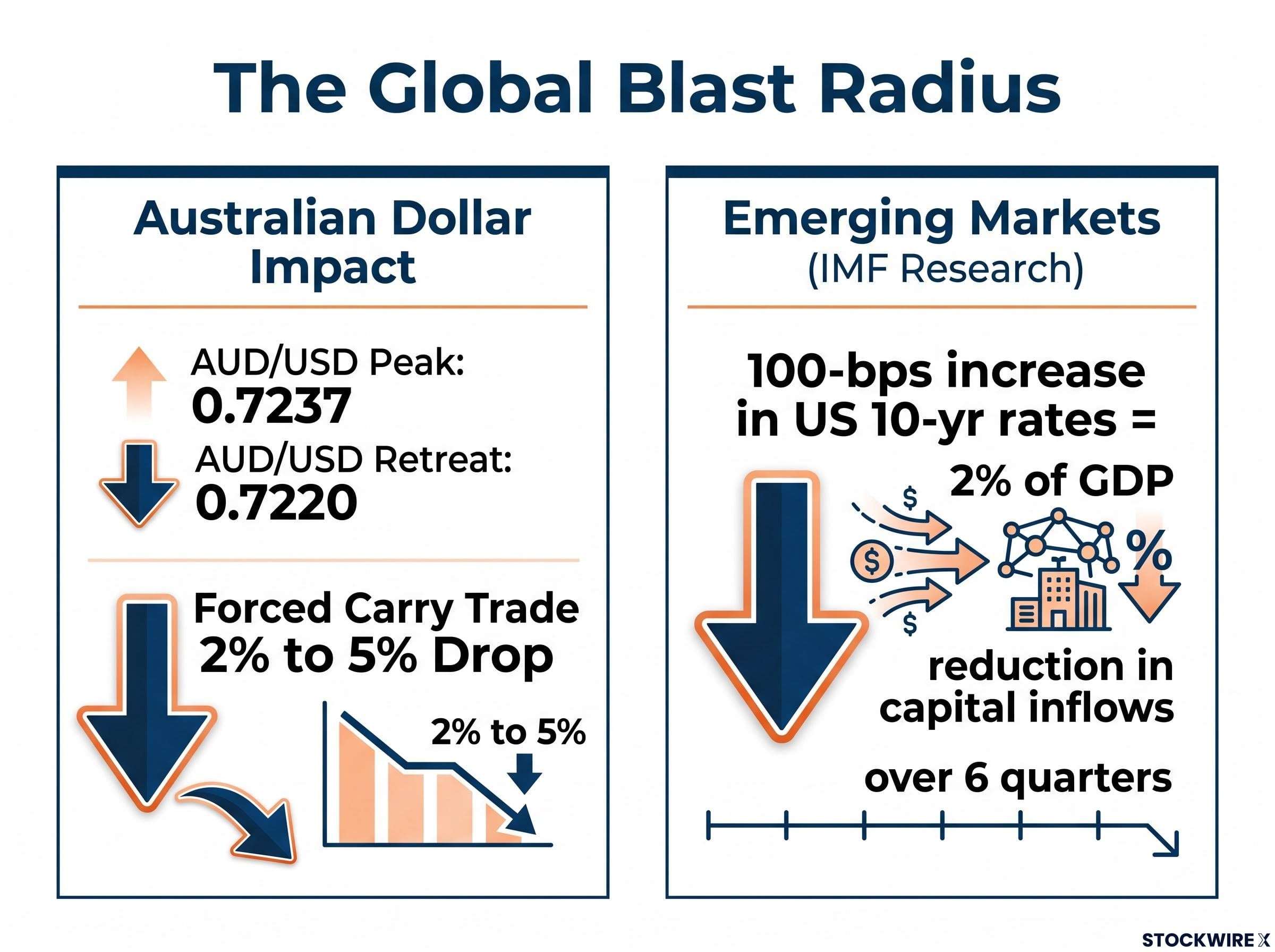 The Risk Currency Blast Radius