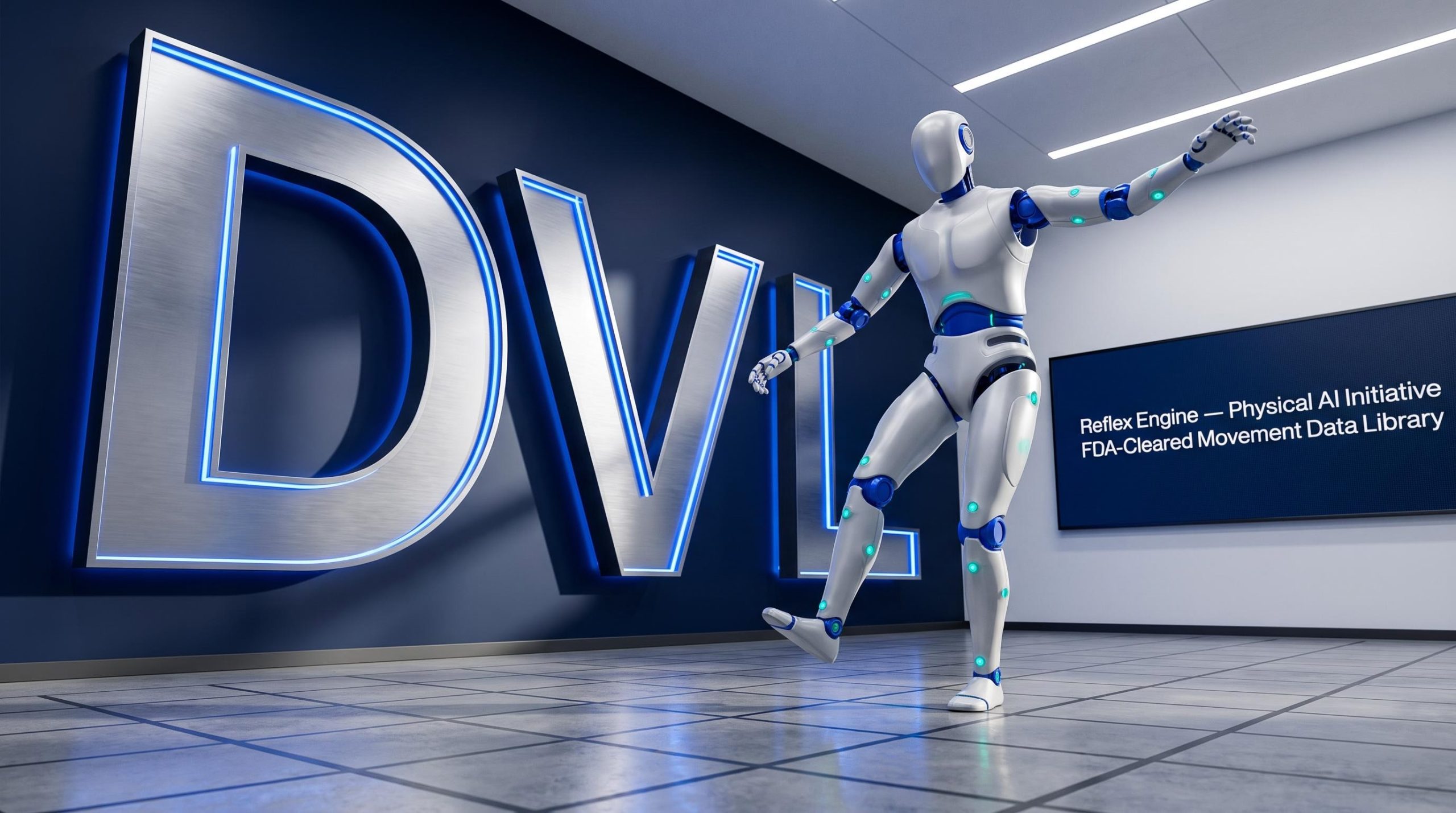 Robot in technology display