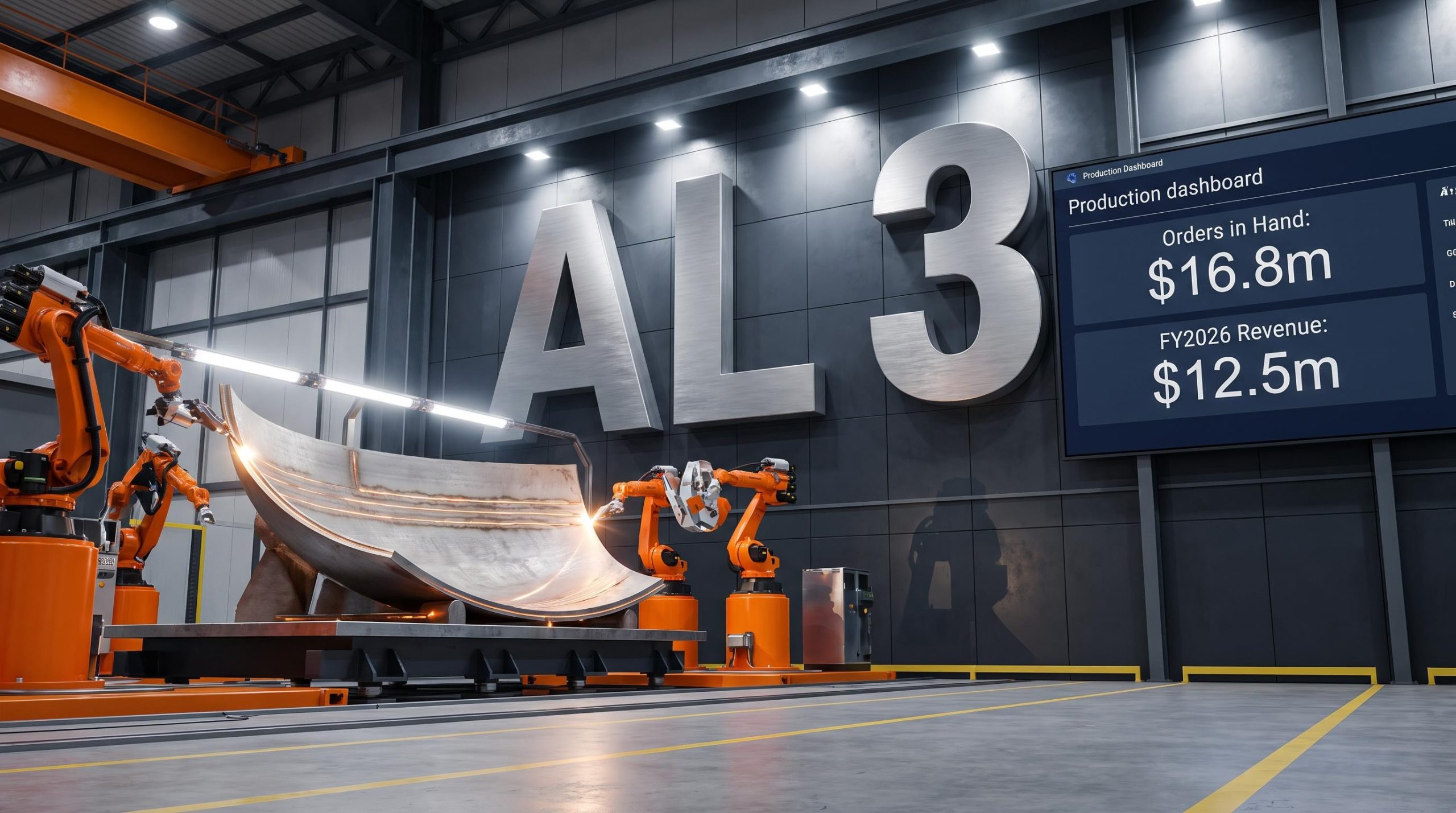Robots welding metal sheets