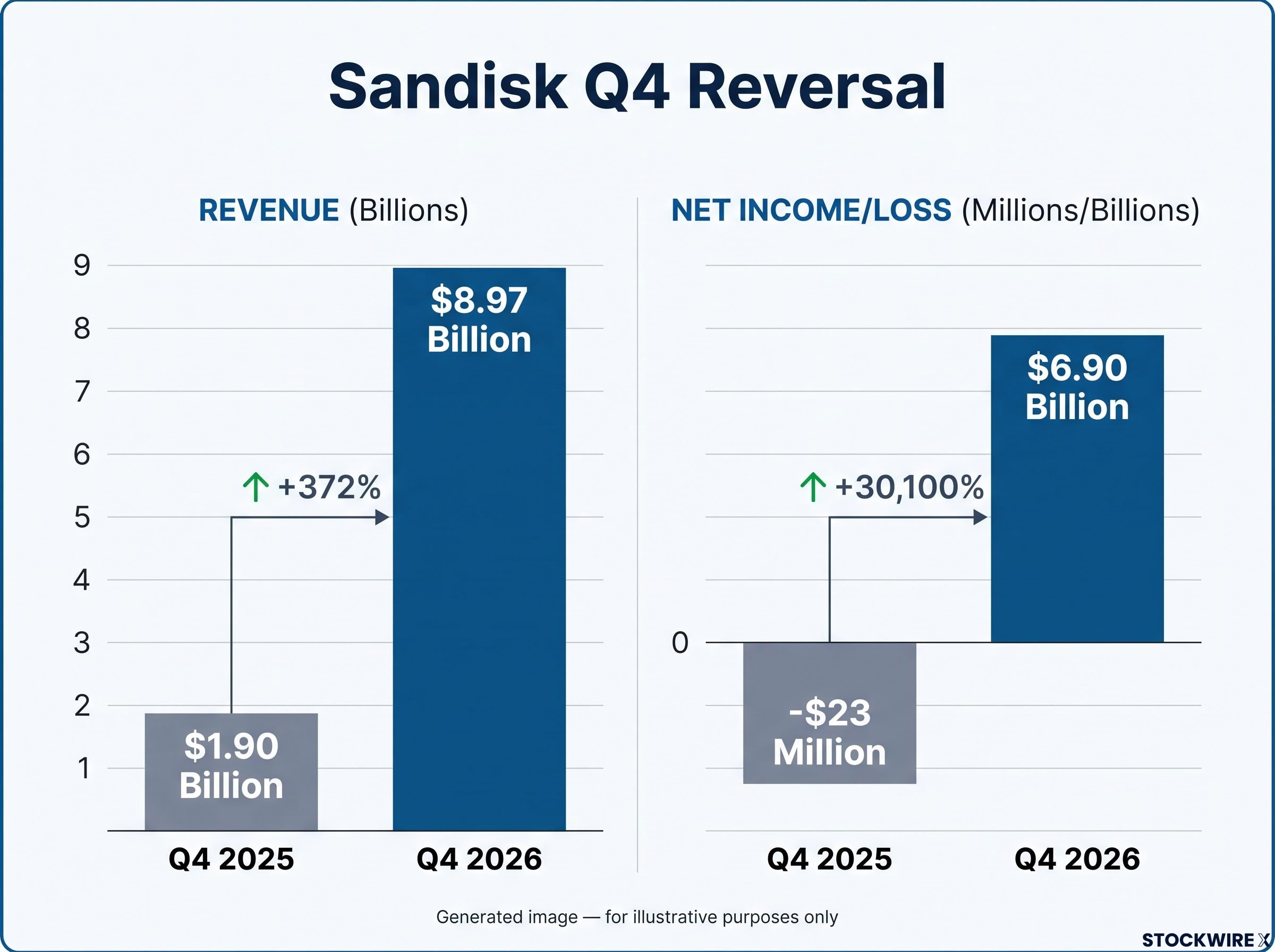 Sandisk Q4 Financial Reversal