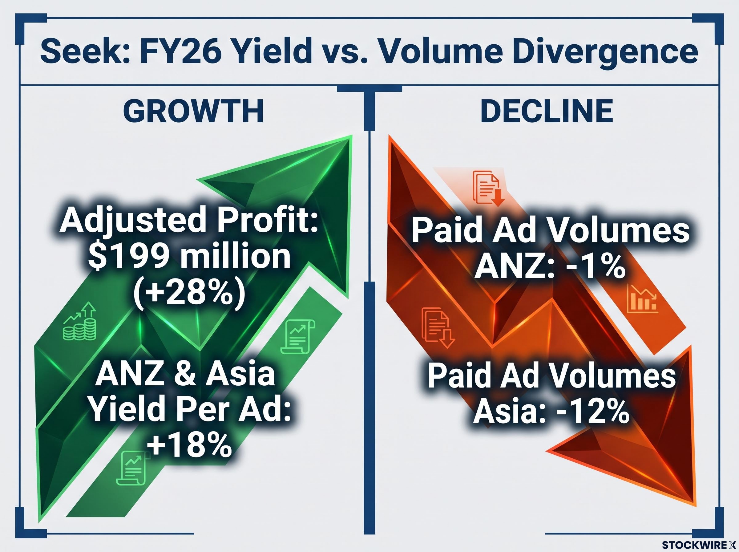 Seek's FY26 Divergence: Yield vs. Volume