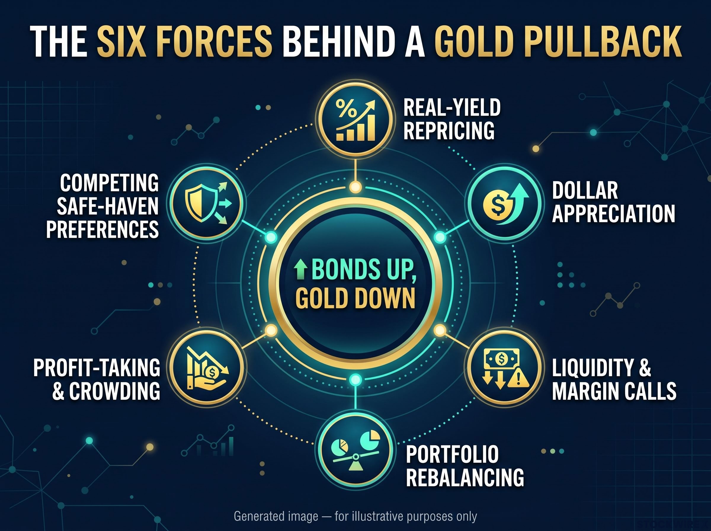 The Six Forces Driving Gold's Pullback