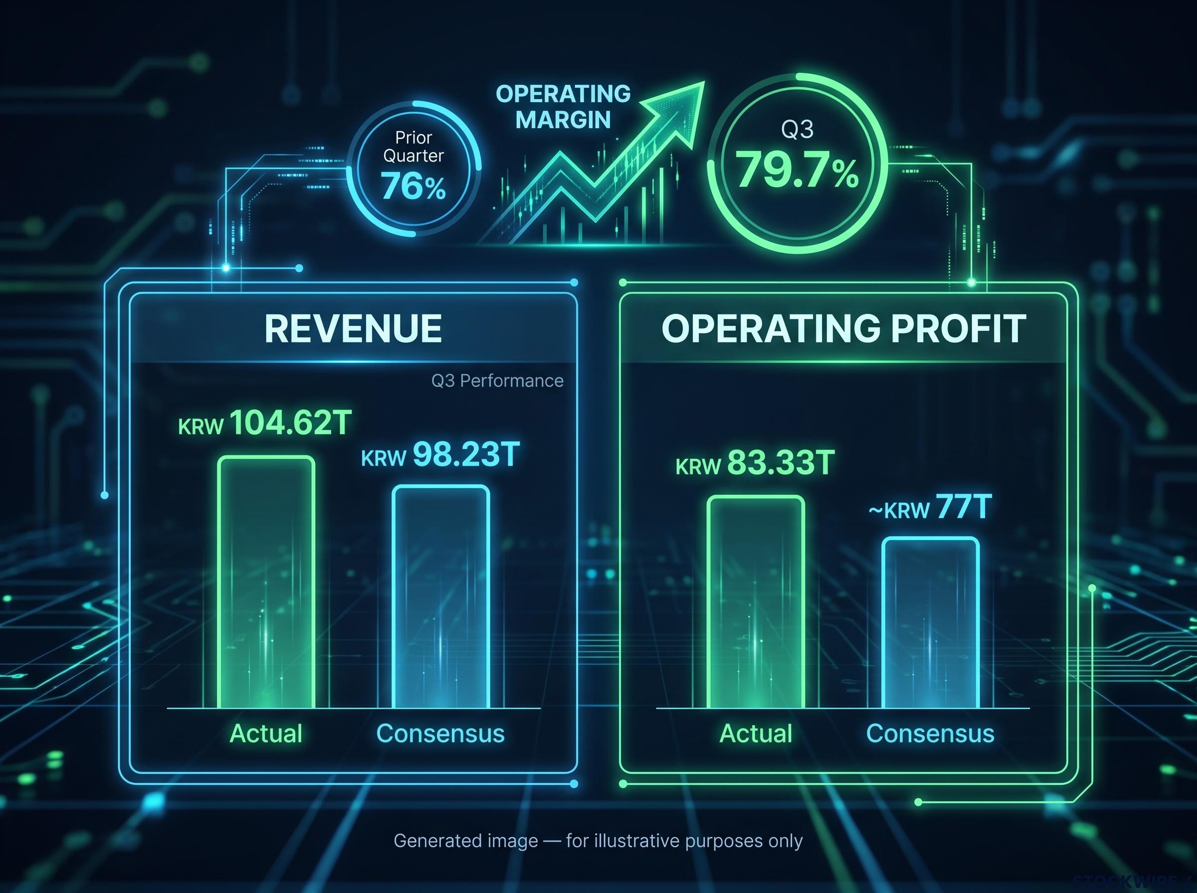 Q3 Earnings Wide Beat: Actual vs Consensus