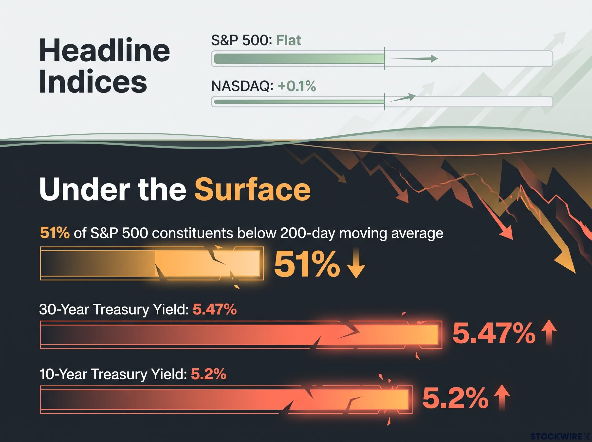 Beneath the Surface: Index Stability vs. Market Breadth