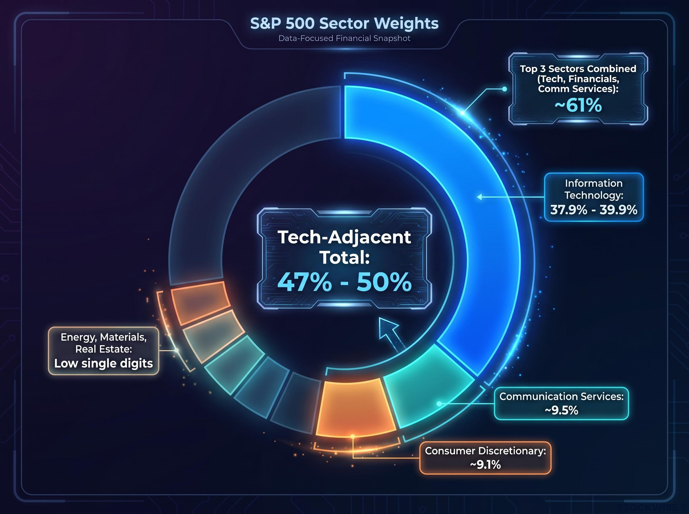 S&P 500 Tech-Adjacent Concentration Breakdown