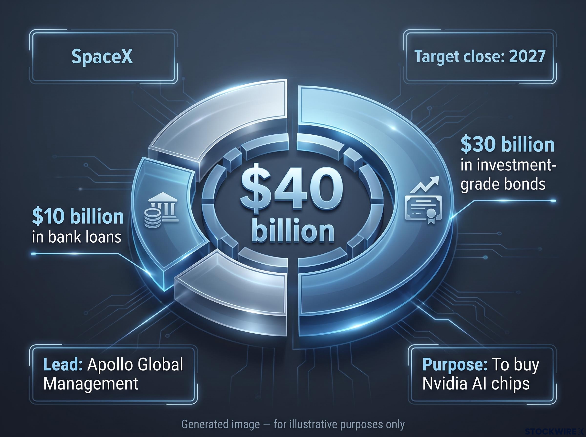 SpaceX Proposed AI Financing Breakdown