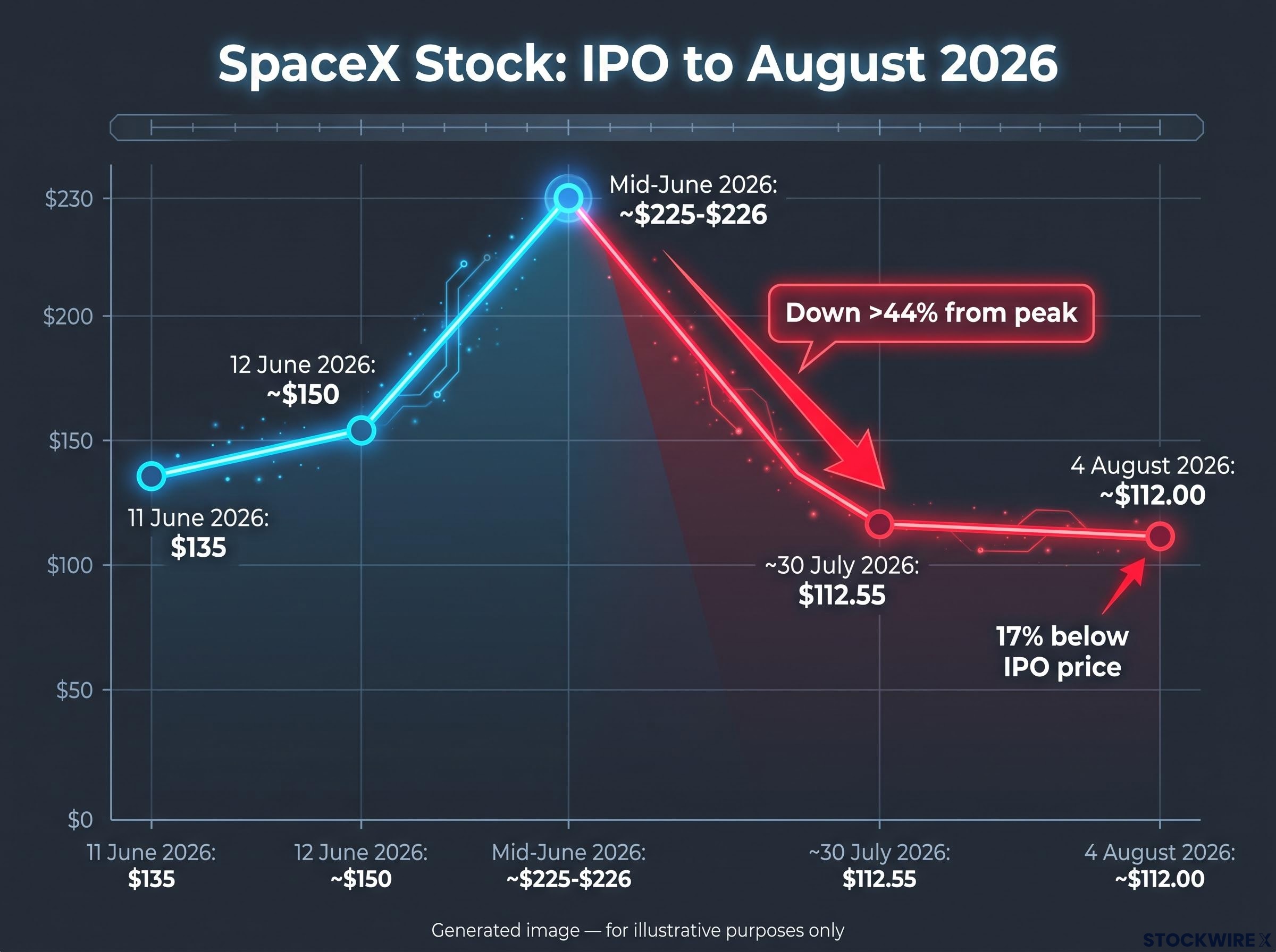 The Timeline of a Record Drawdown