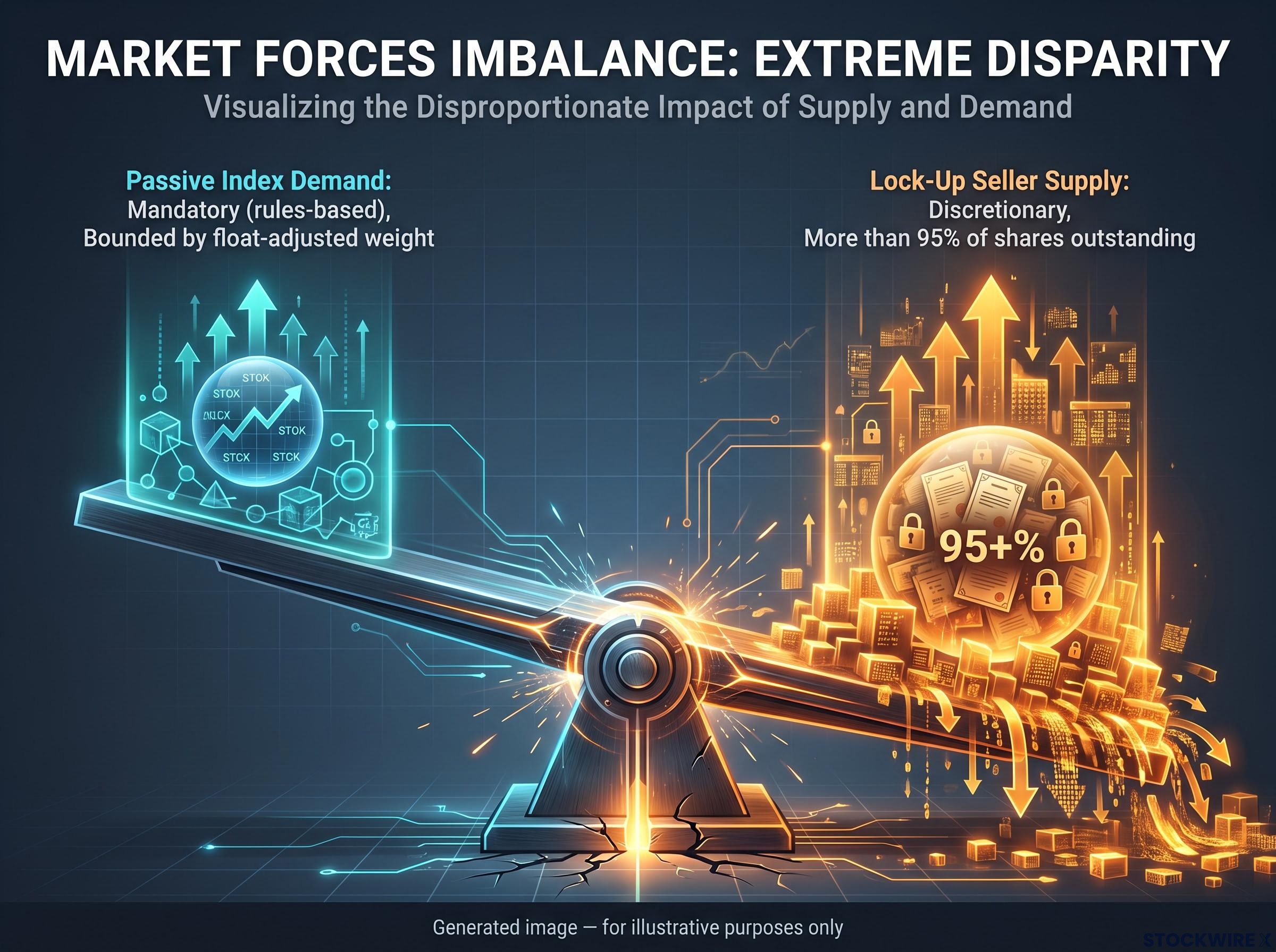 The Structural Asymmetry of SpaceX Shares