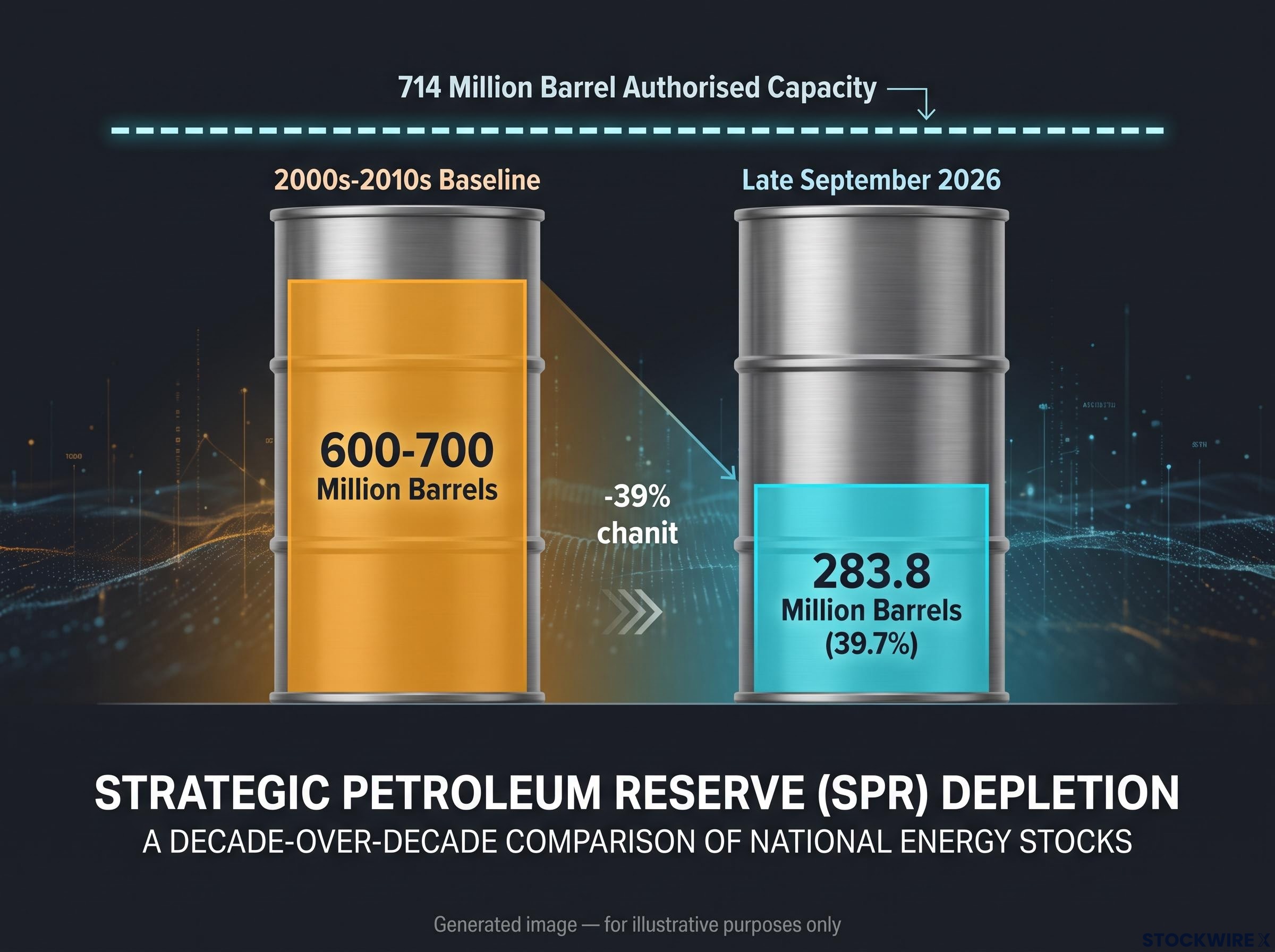 SPR Capacity Drain: Historical vs. Current Levels