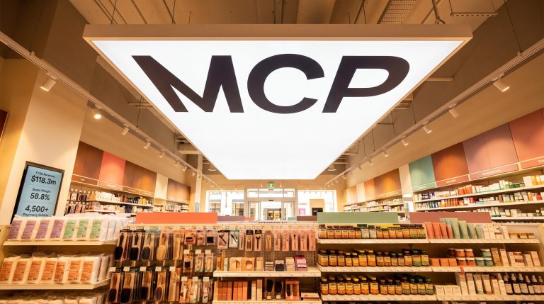 MCP store shelves display