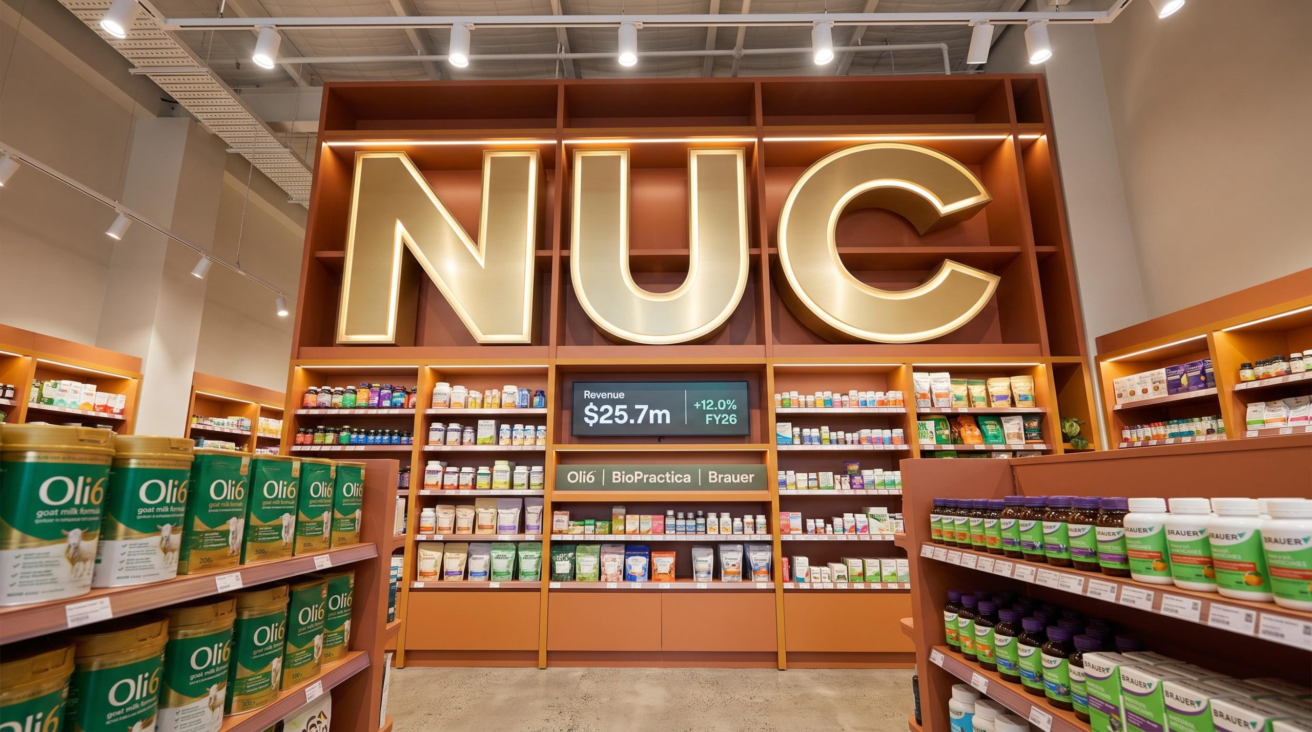 Vitamin and supplement display