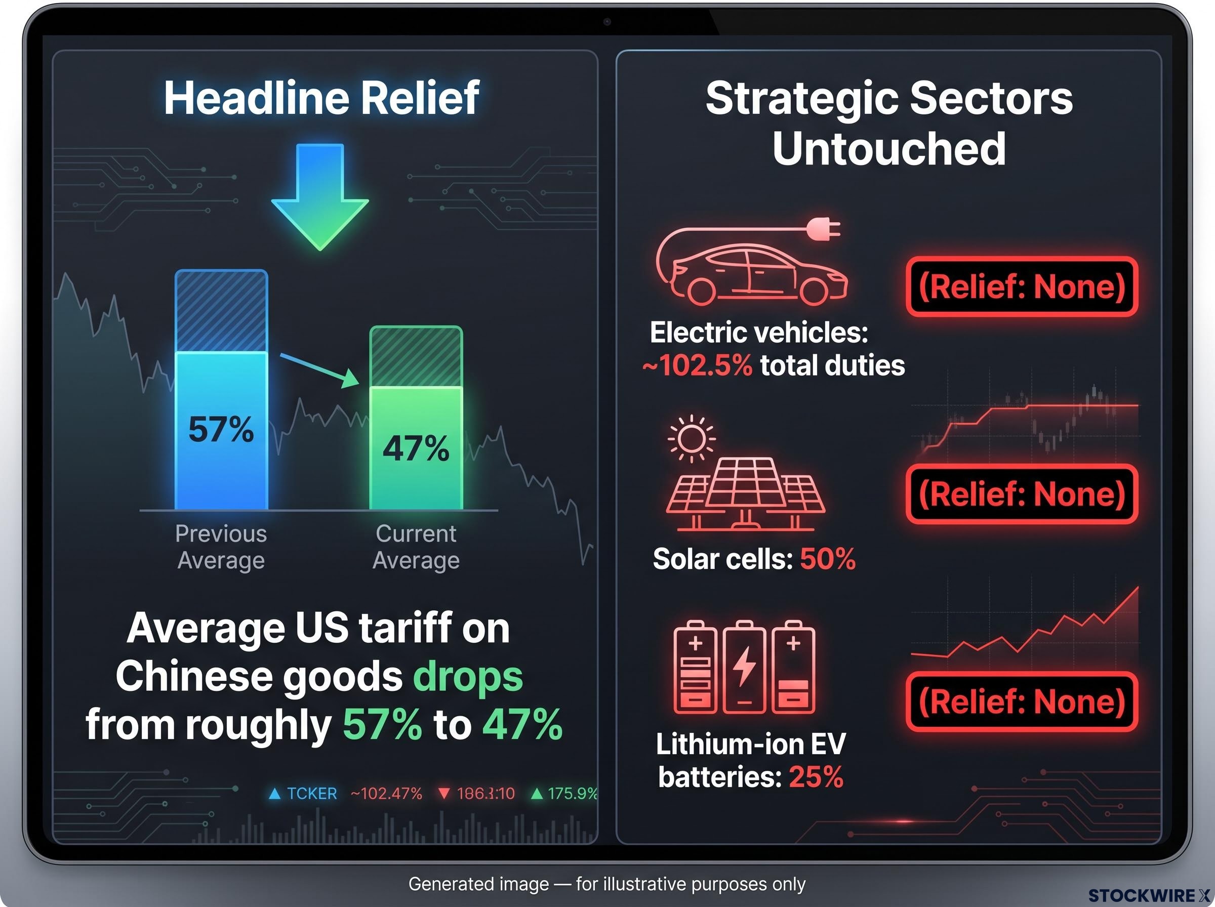Strategic Tariffs vs. Average Reductions