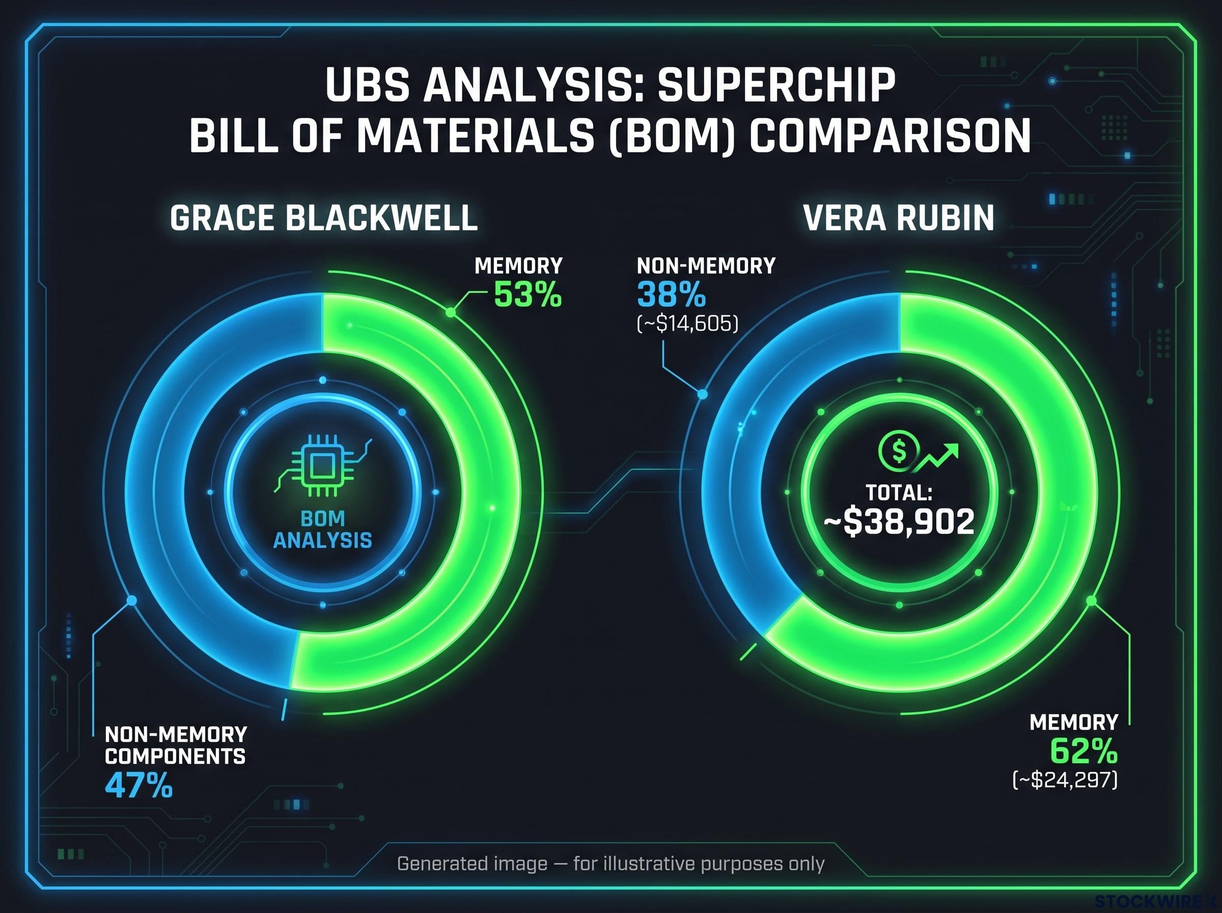Superchip Bill of Materials: Memory Share Surges