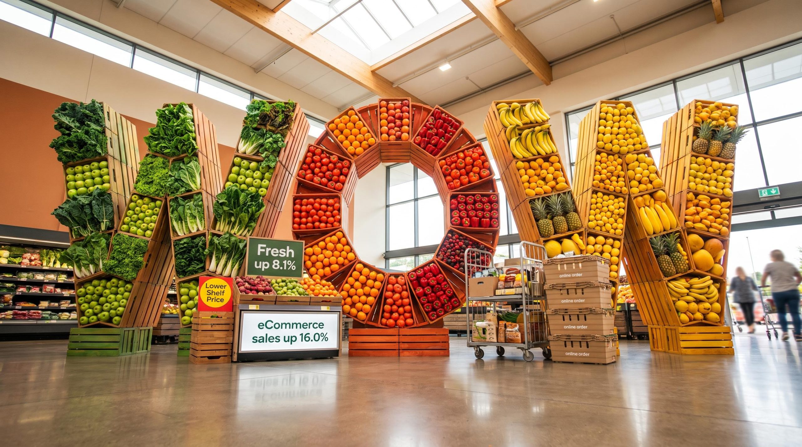 WOW made of fruits