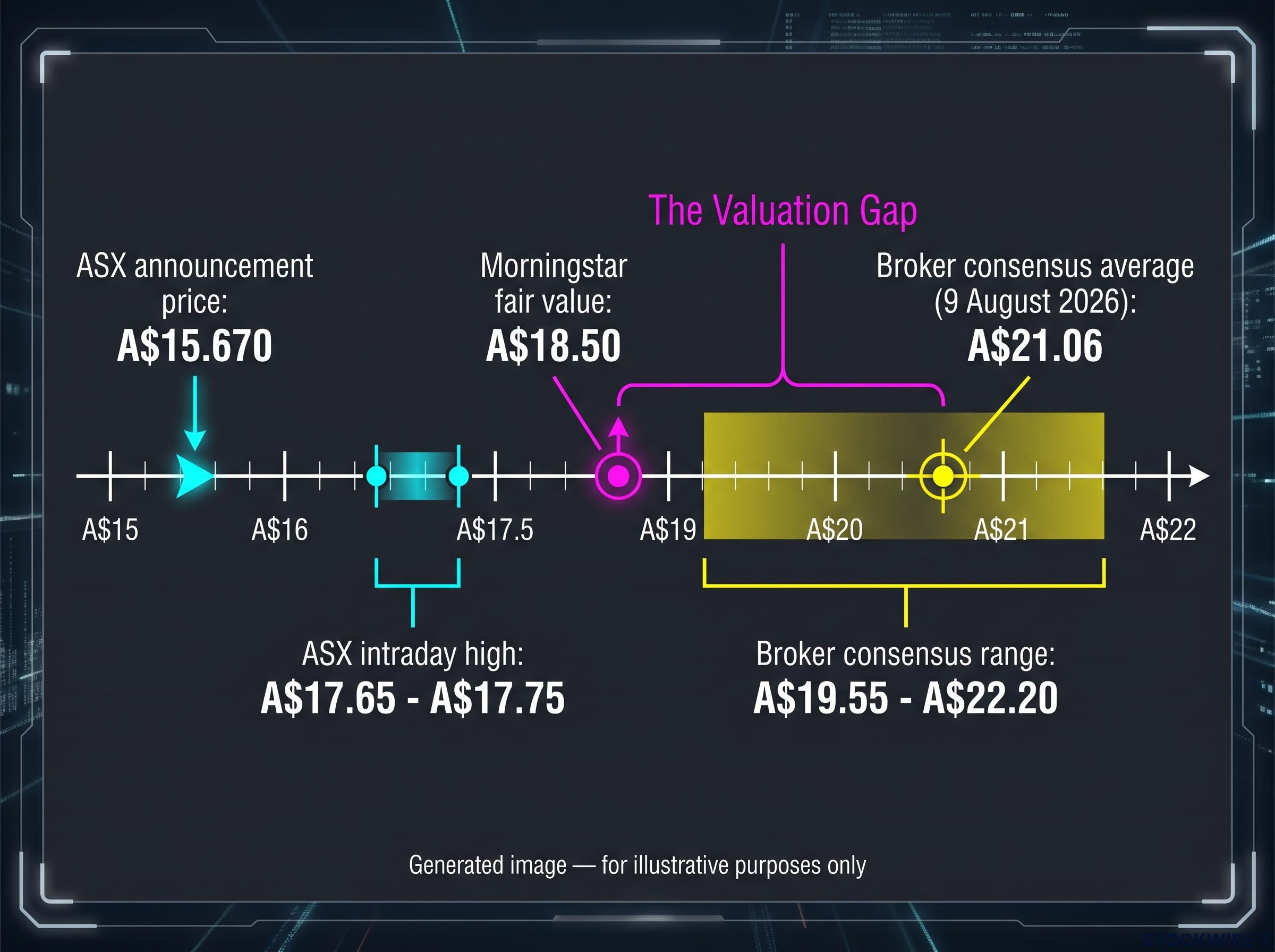 Telix Valuation Gap and Share Price Metrics