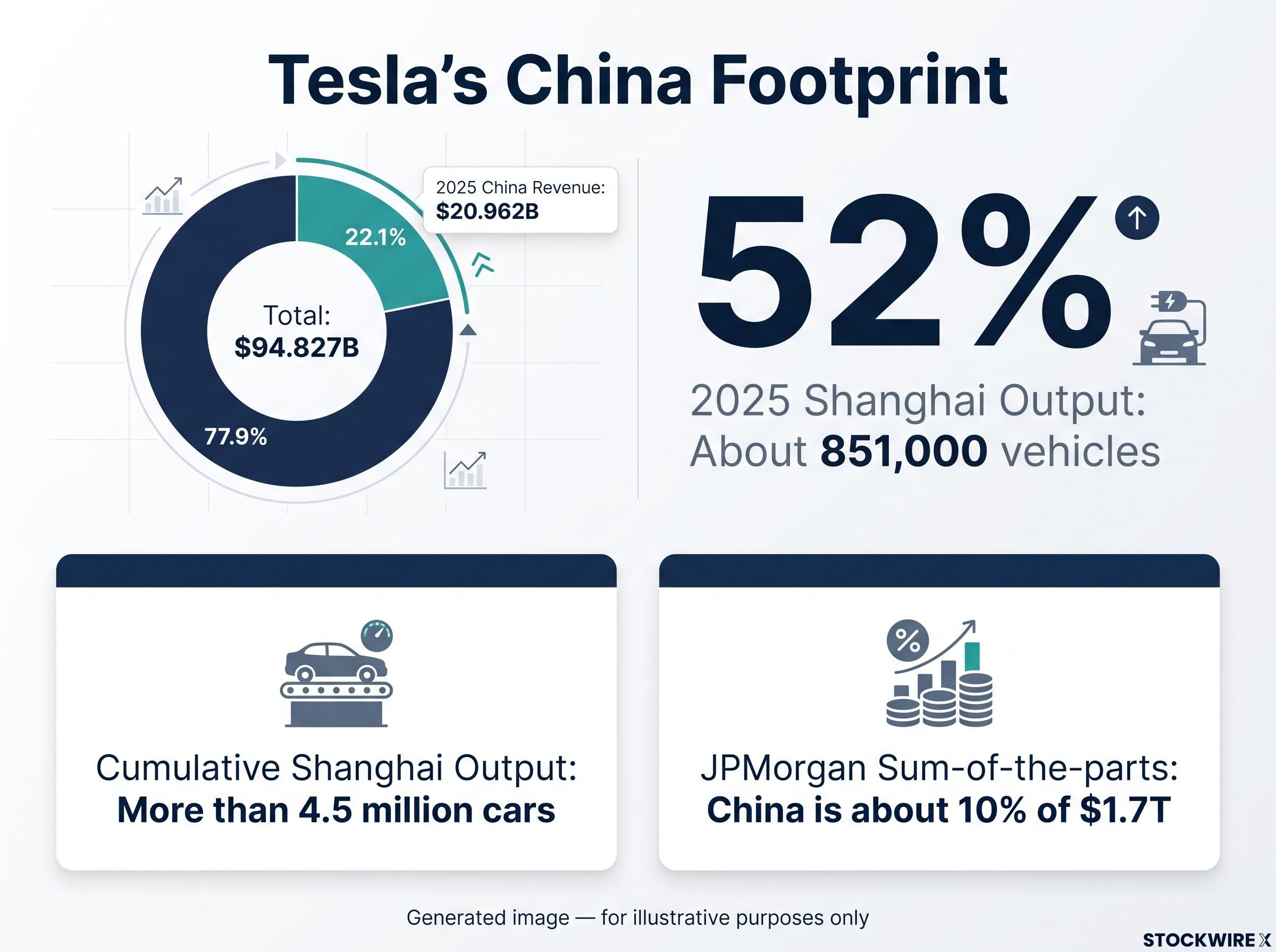 Tesla's China Footprint Data Dashboard