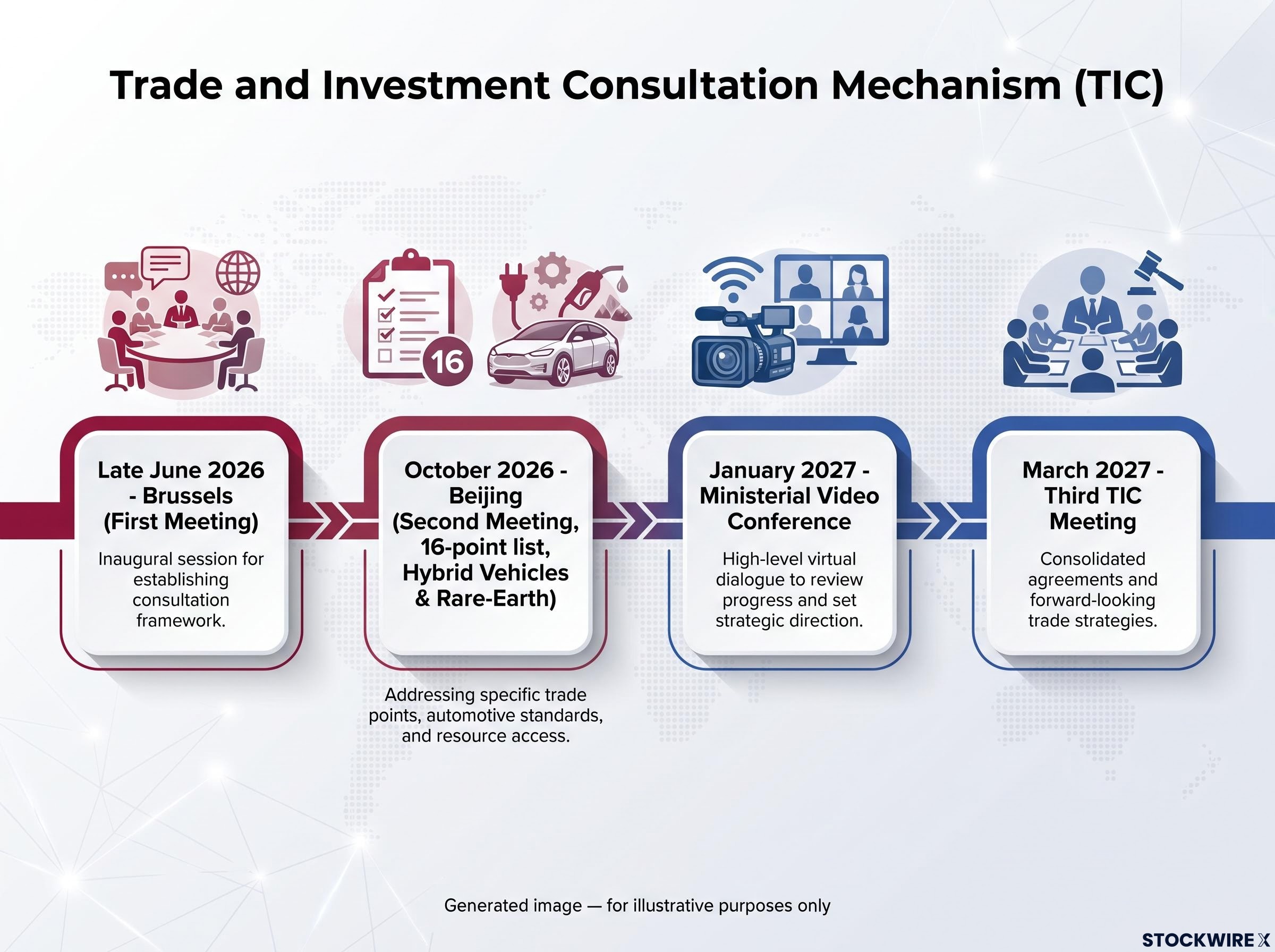 EU-China Trade Diplomatic Timeline