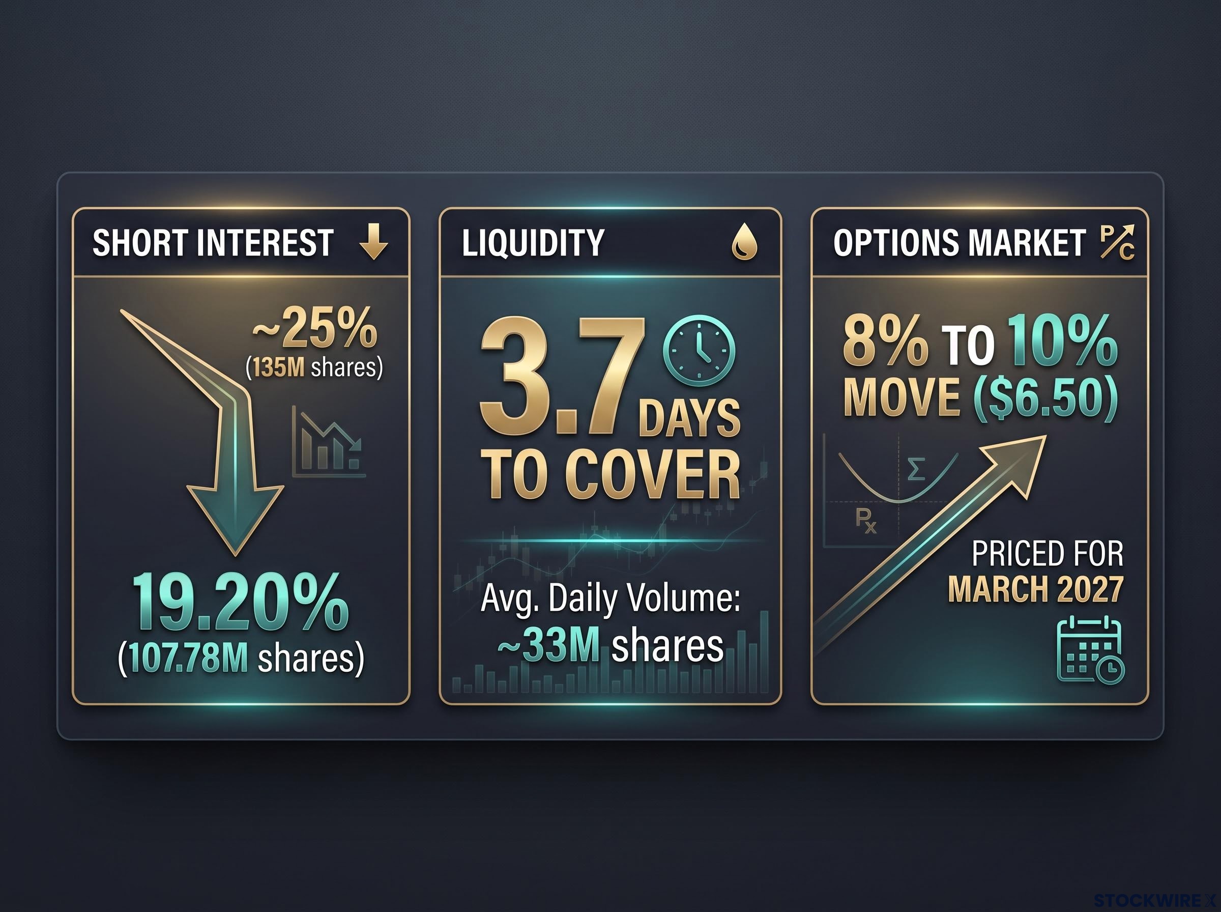 Short Squeeze Metrics Dashboard