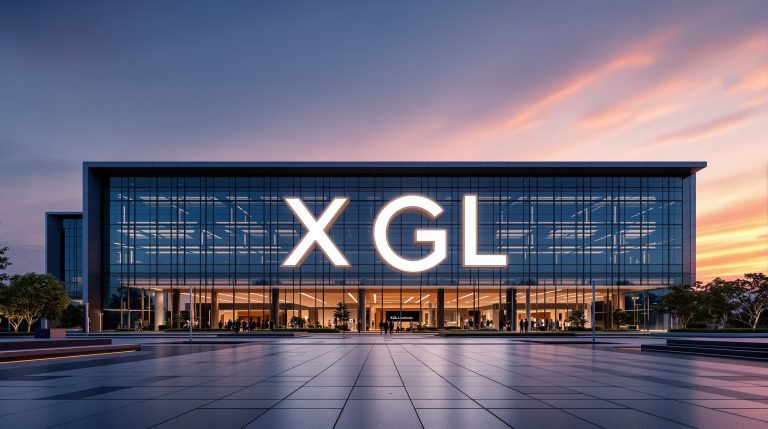 XGL headquarters at sunset
