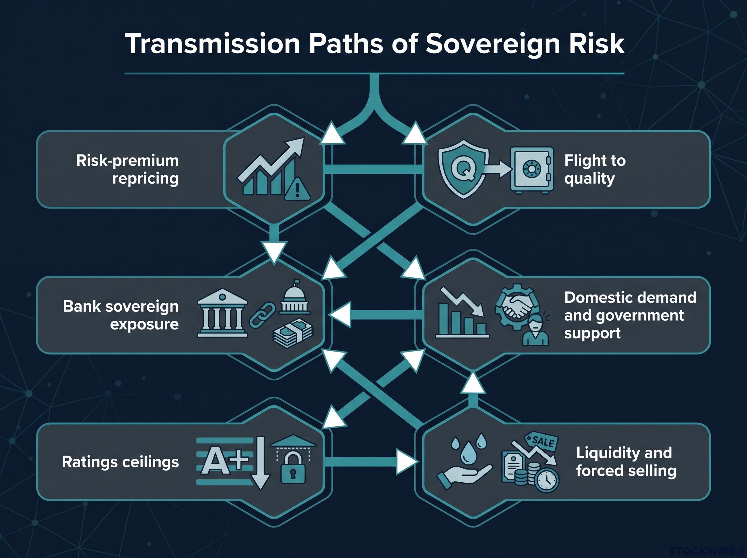 6 Transmission Paths of Sovereign Risk