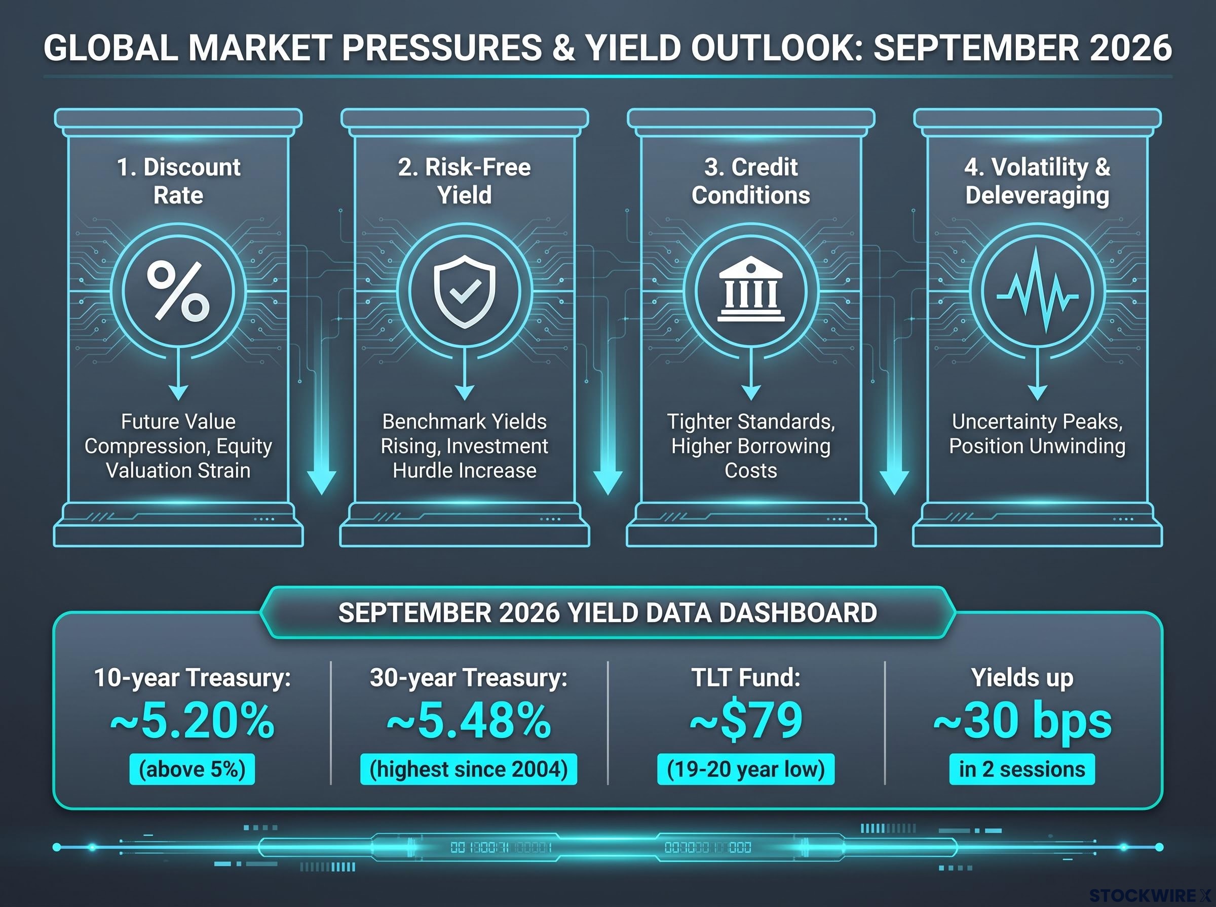 Yield Pressure Mechanics and September 2026 Market Metrics