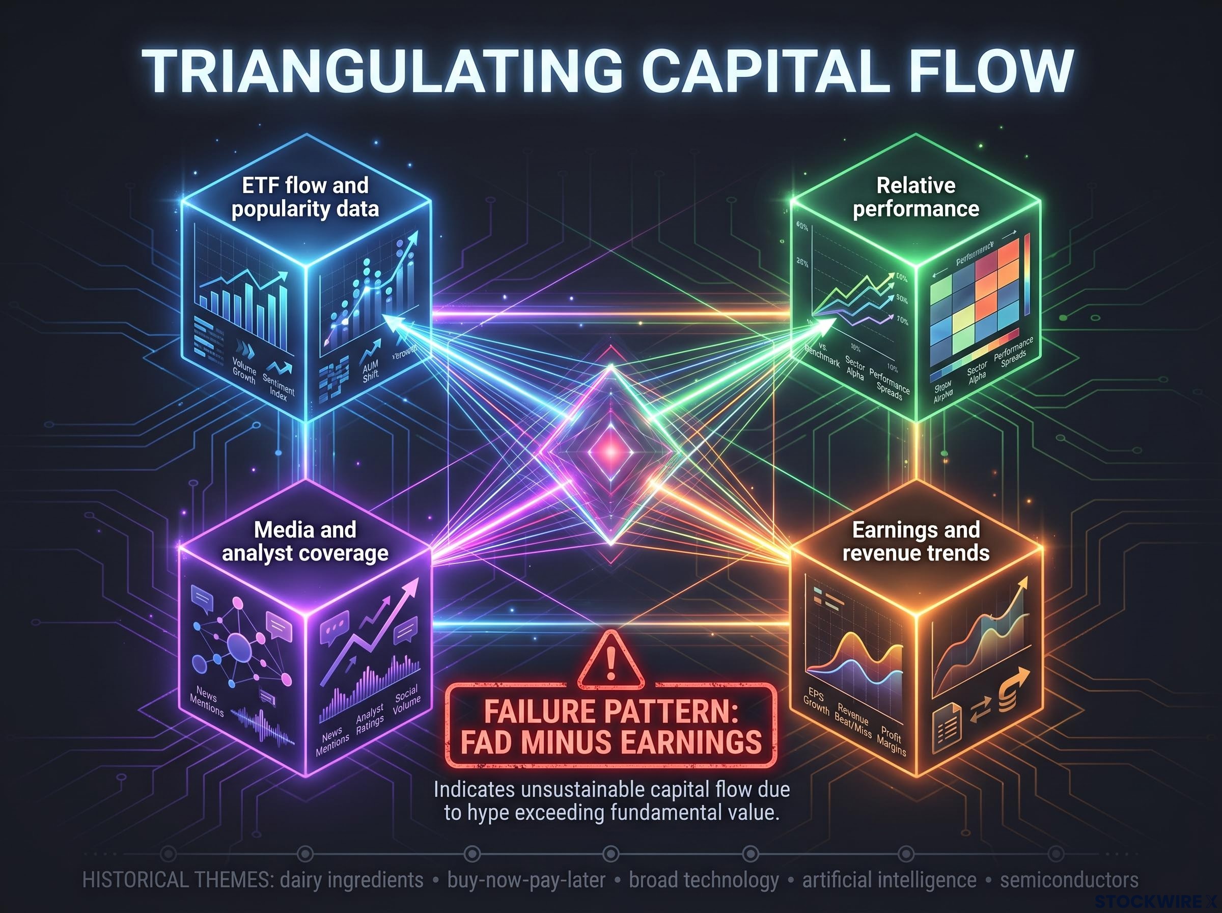 Triangulating Thematic Capital Flow
