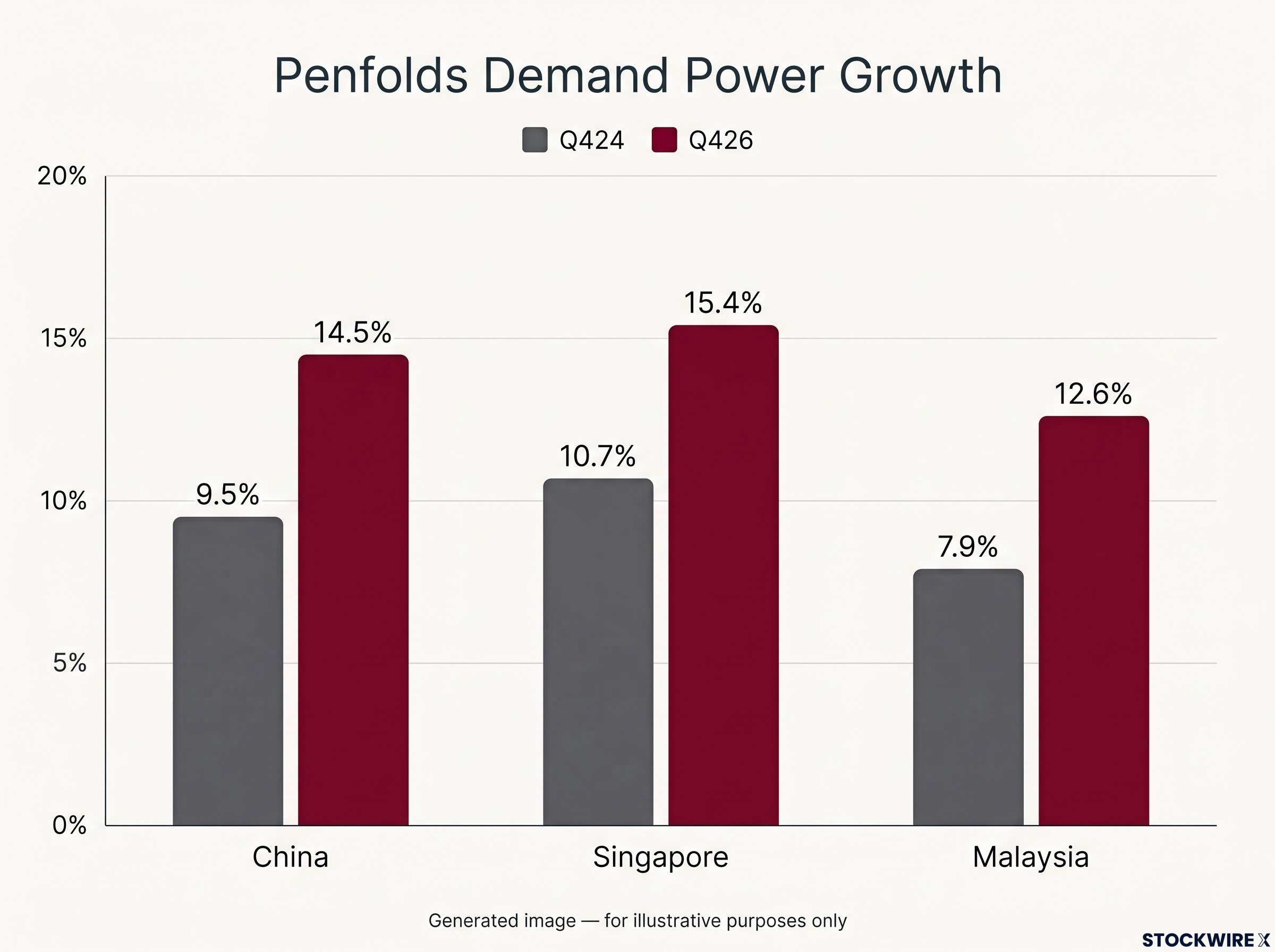 Penfolds Demand Power Growth (Q424 vs Q426)