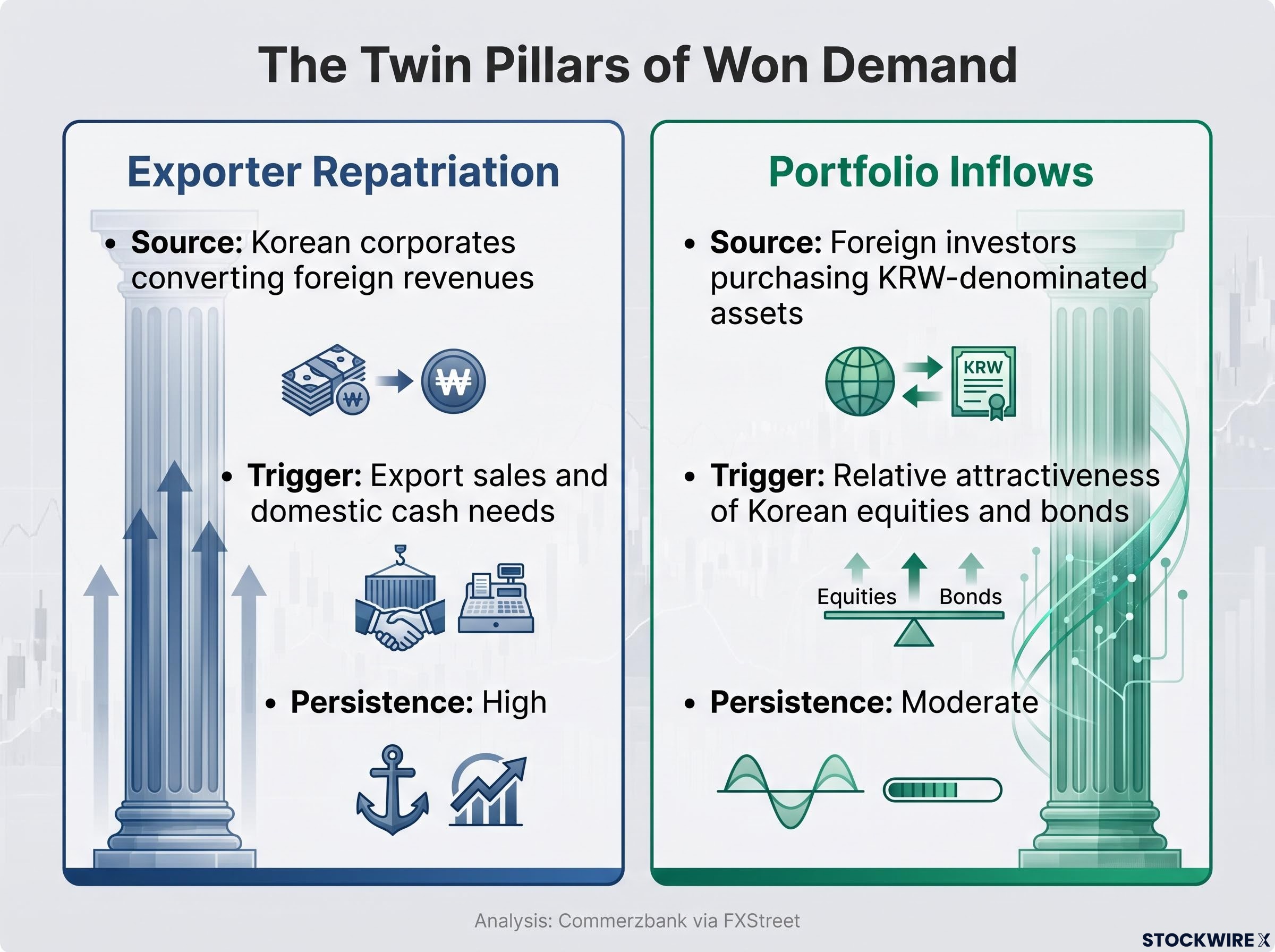 The Twin Pillars of Won Demand
