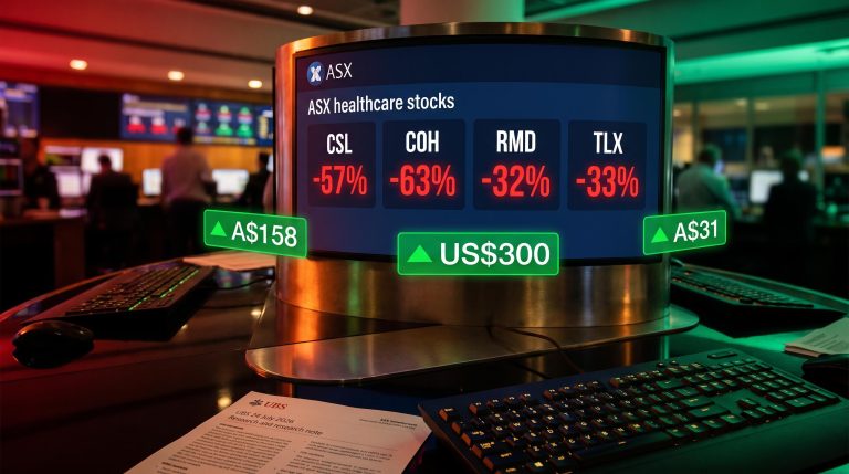 UBS Buy targets for ASX healthcare stocks CSL, ResMed and Telix after 32–63% share price falls