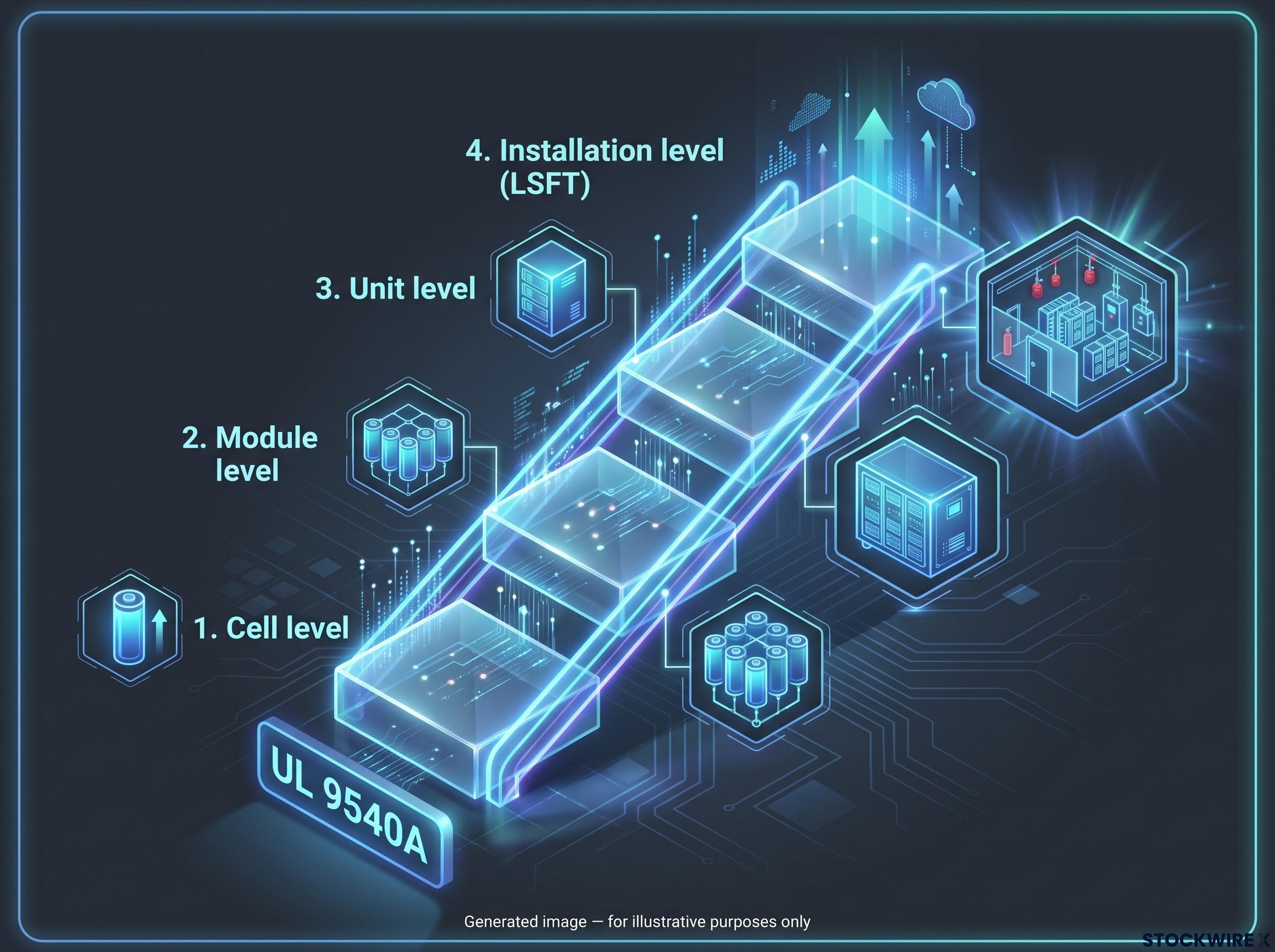 The Four Rungs of UL 9540A Testing