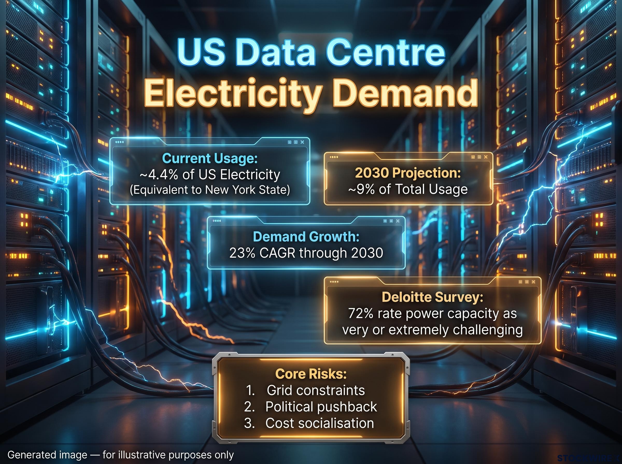 The AI Power Bottleneck: US Data Centre Demand