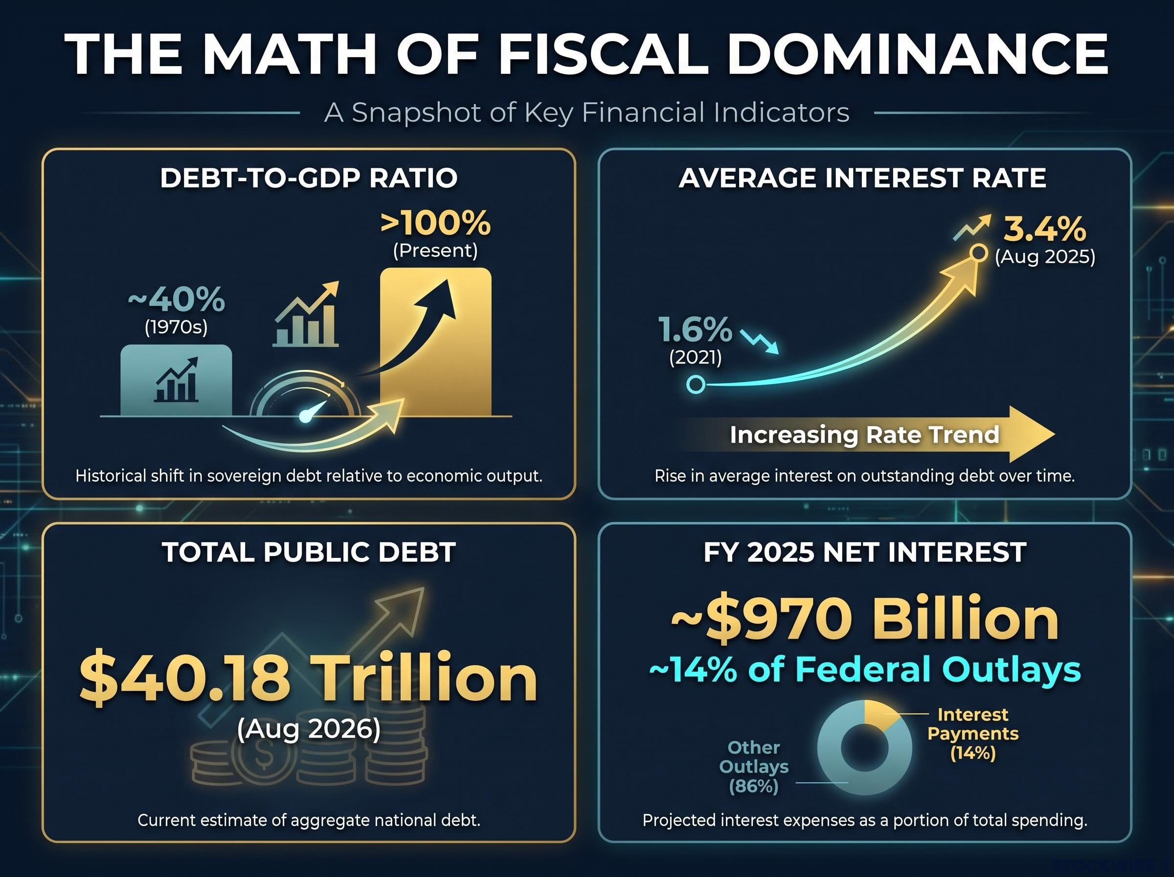 US Federal Debt & Interest Reality Check Dashboard