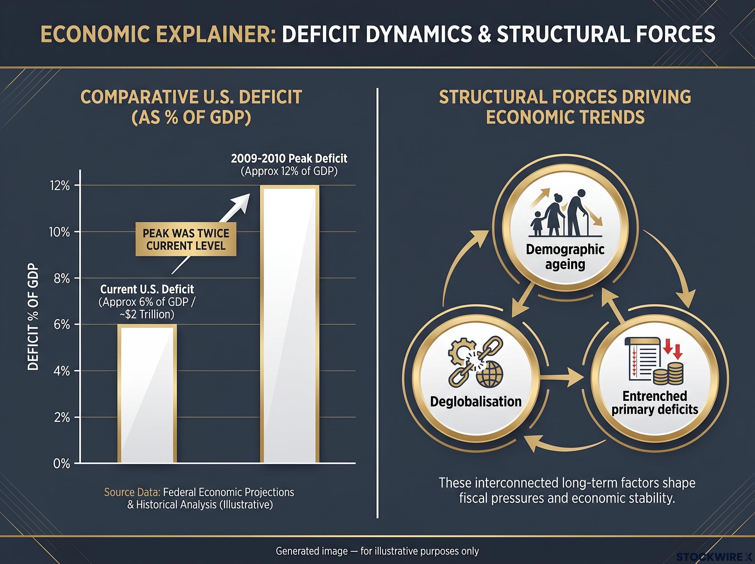 The Structural Forces of the U.S. Deficit