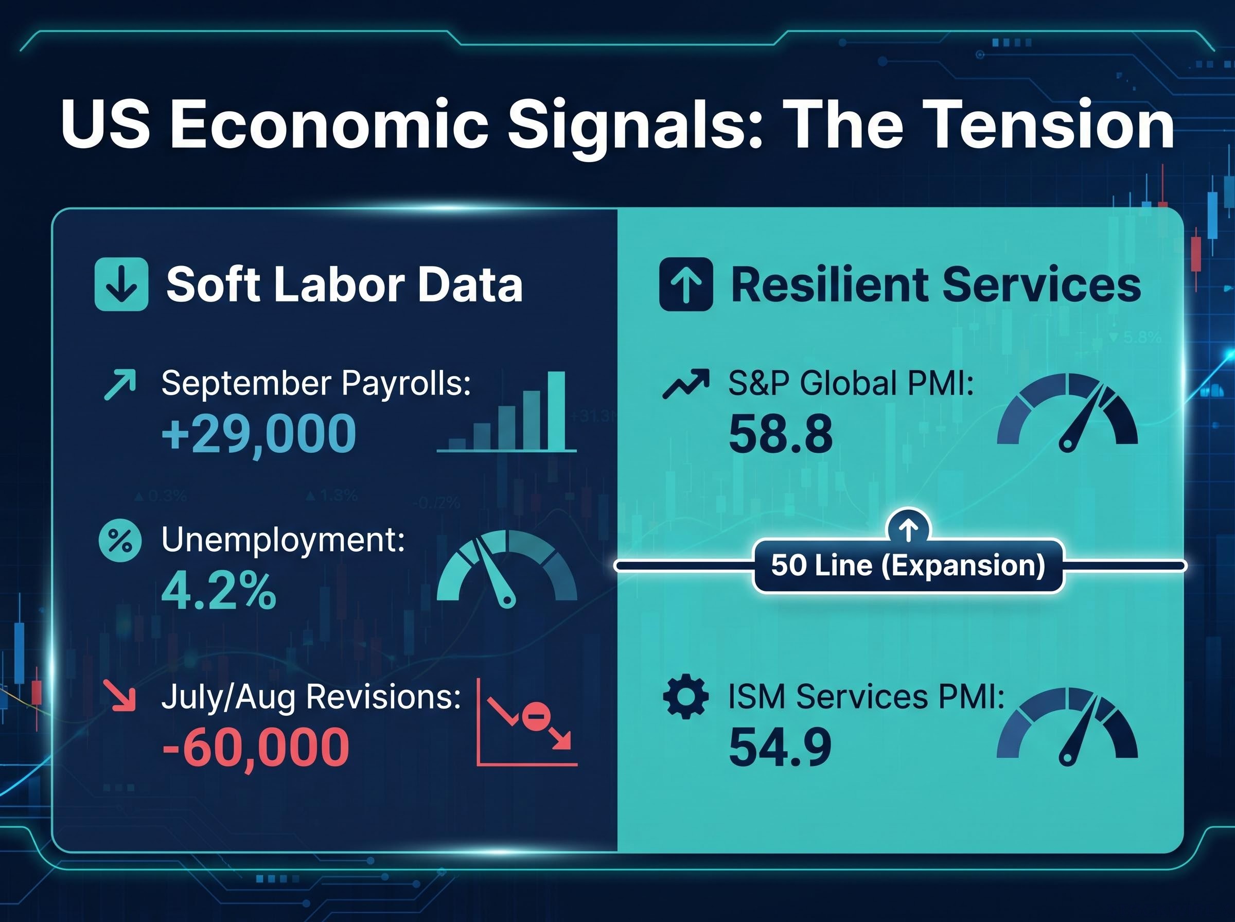 The US Economic Data Dichotomy