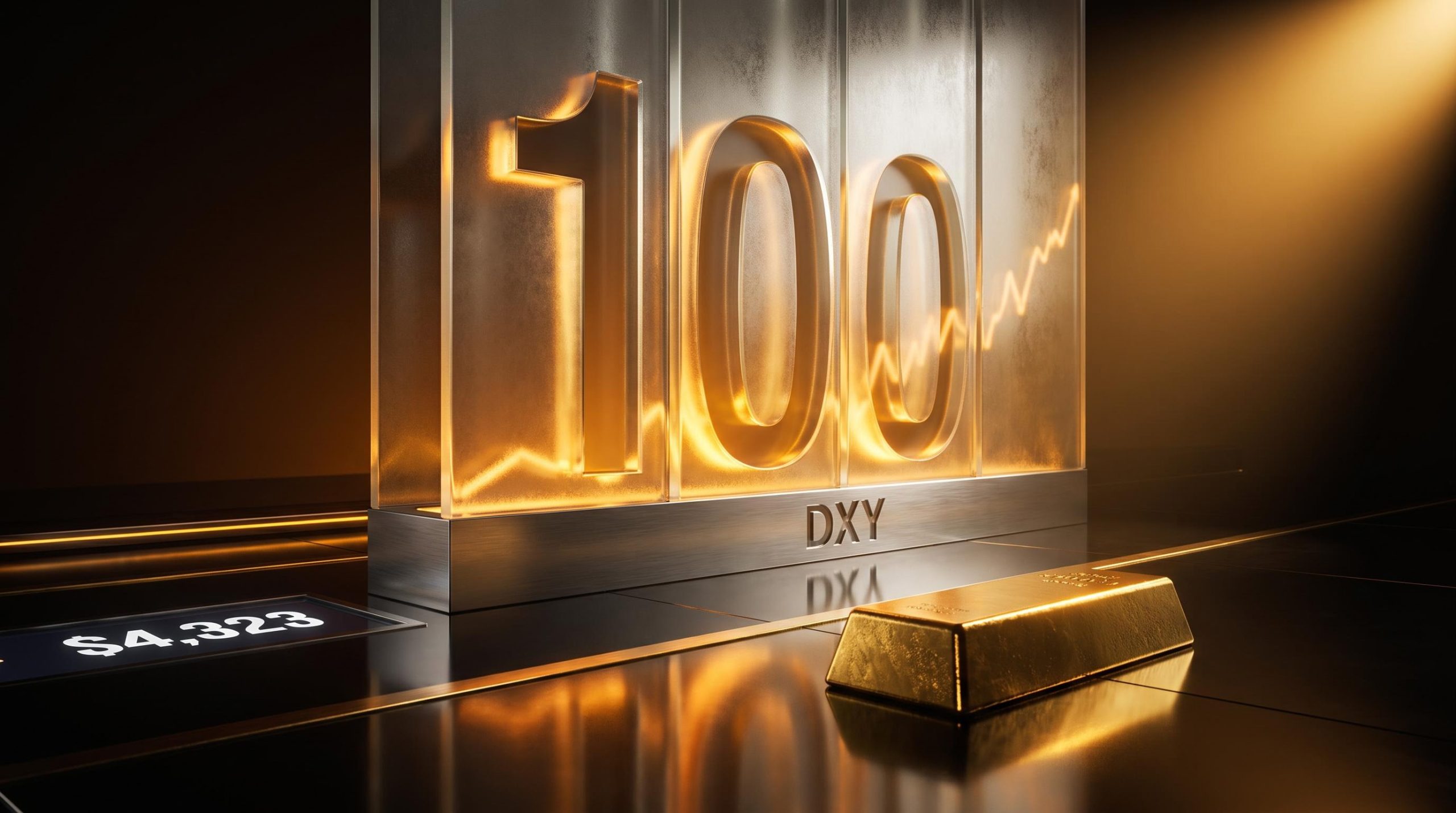 DXY resistance wall at 100 as Fed rate hike pressures Bitcoin gold oil — US dollar impact analysis
