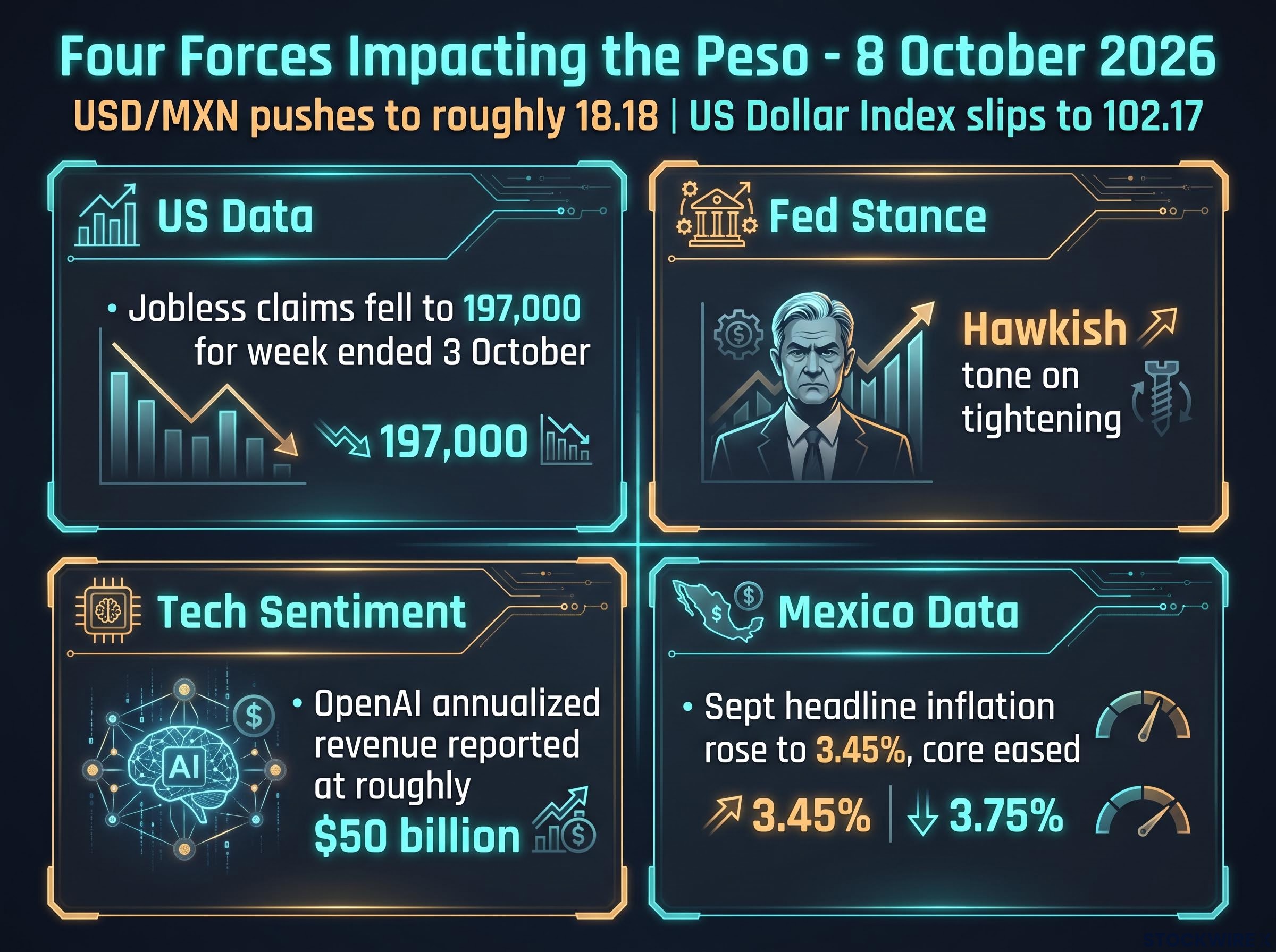 Market Triggers: Four Forces Impacting the Peso