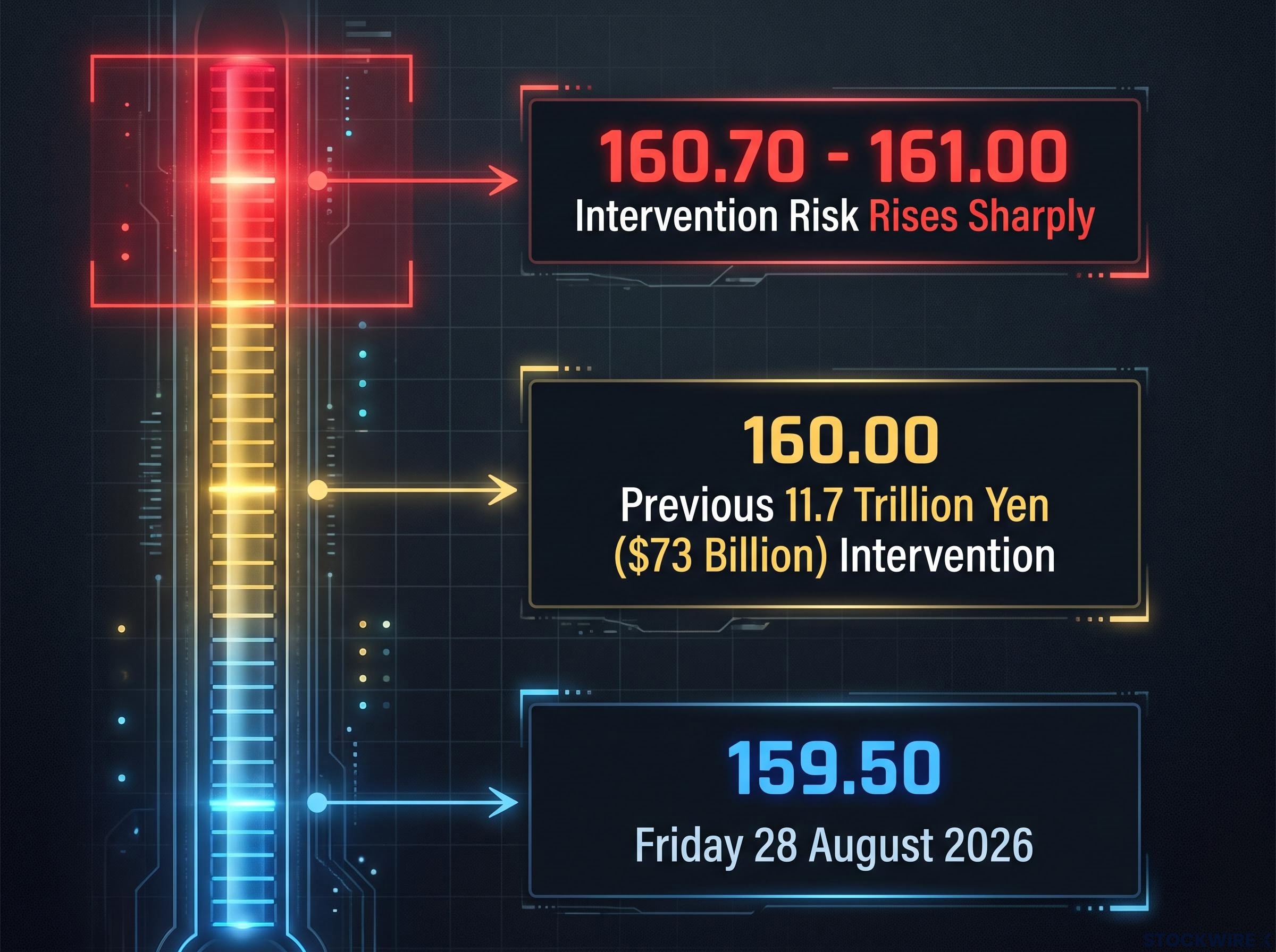 USD/JPY Intervention Risk Map