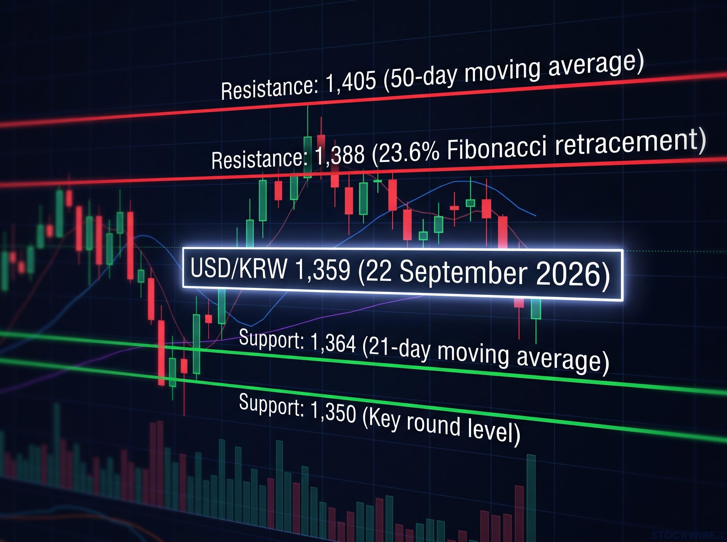 USD/KRW Key Technical Levels