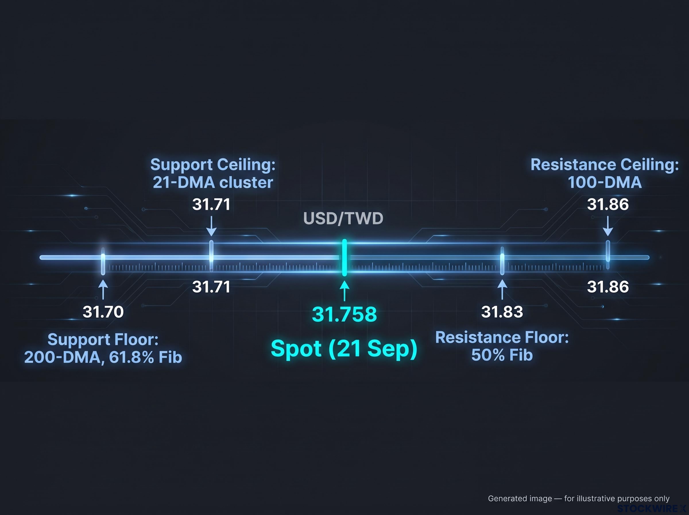 USD/TWD Technical Support and Resistance Blueprint