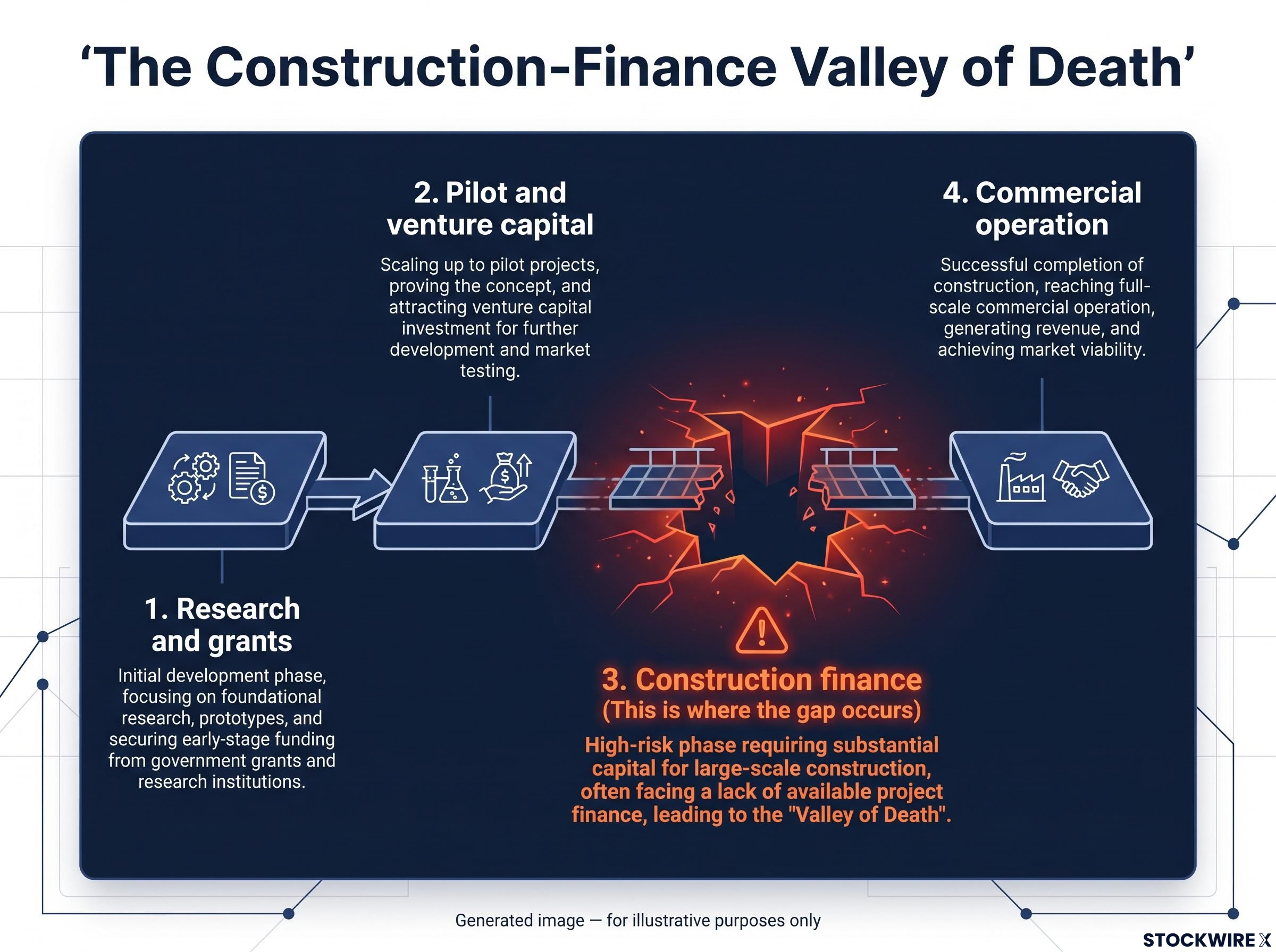 The Four Stages of Funding and the Valley of Death