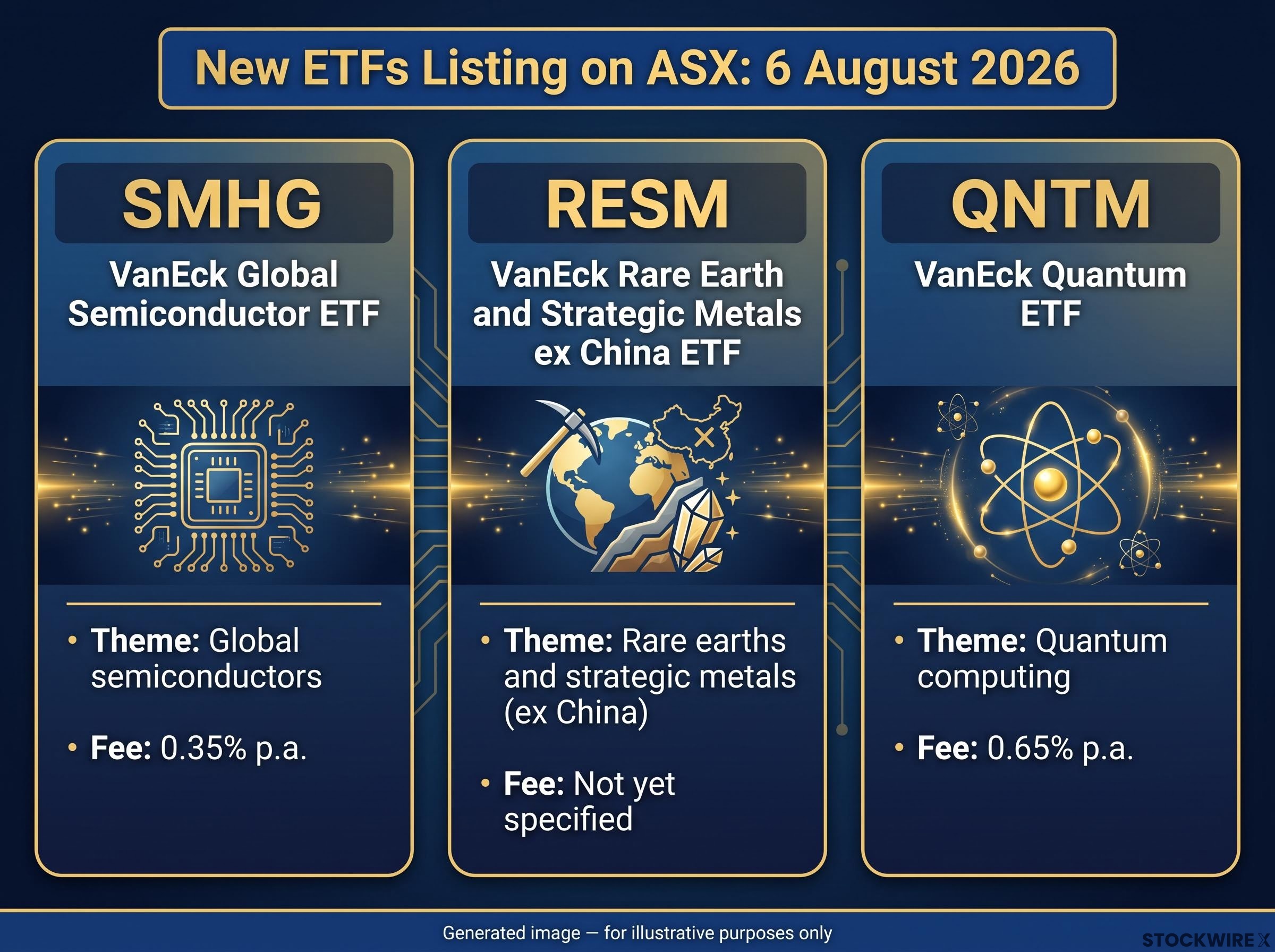New VanEck Thematic ETFs Launch Summary